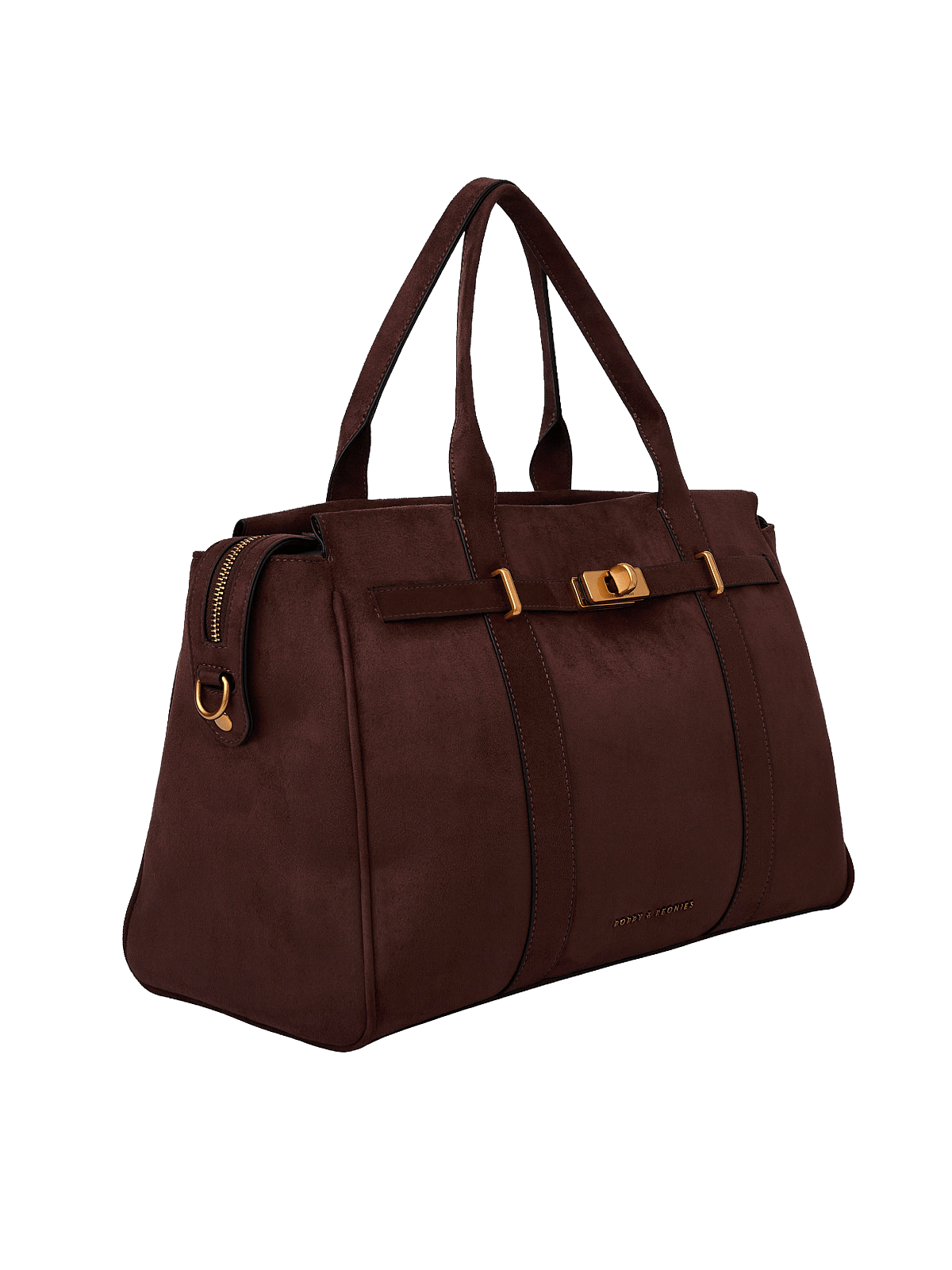 Effortless Tote Espresso Suede