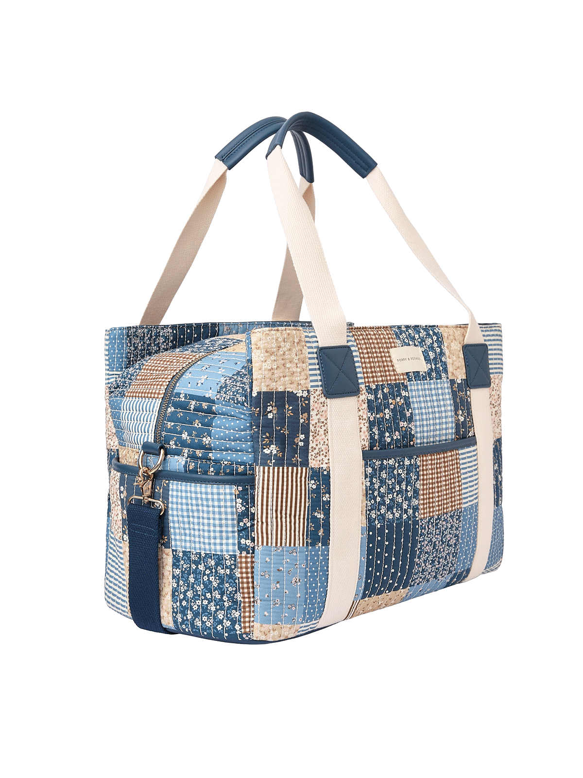 Mini Voyager Navy Patchwork
