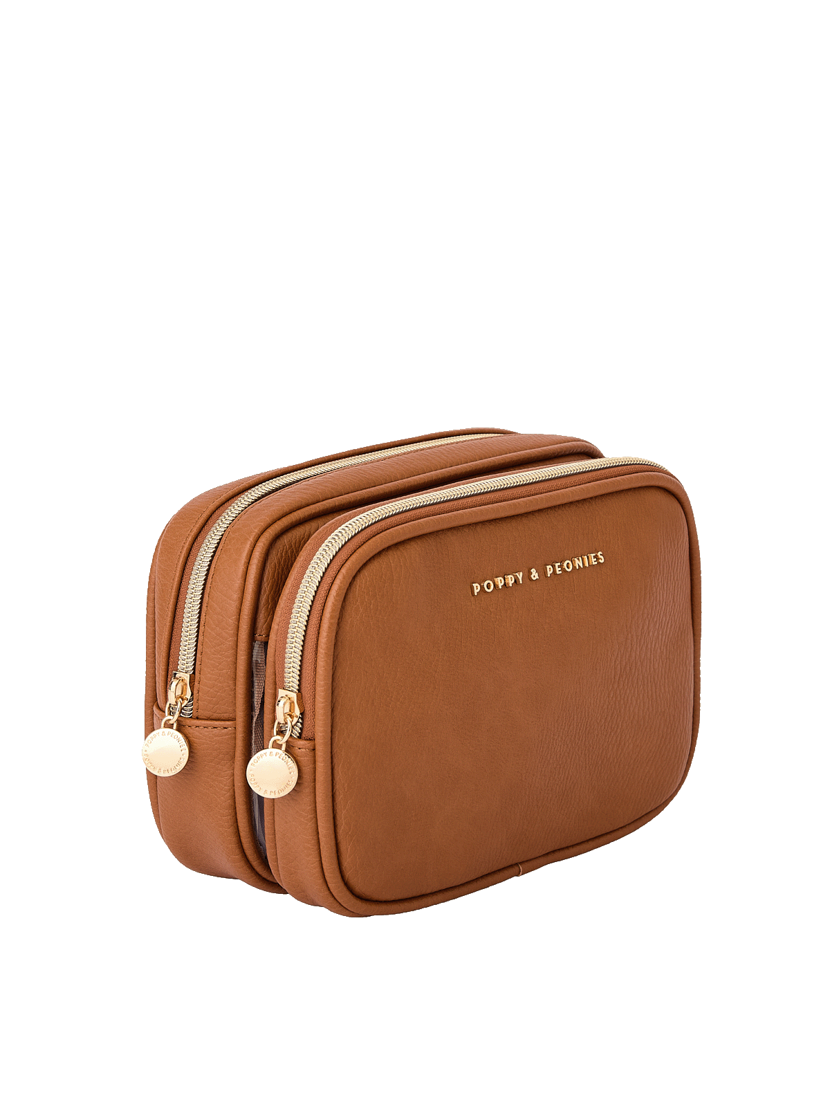 The Split Organizer Cognac