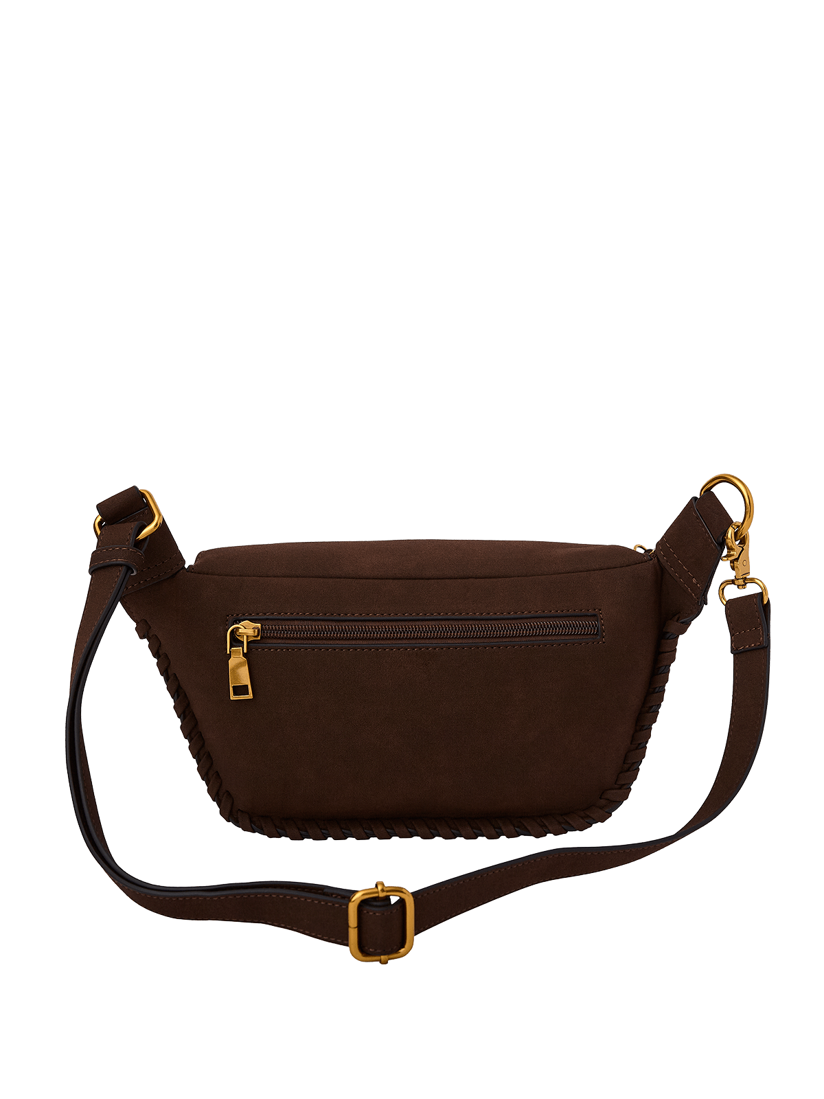 The Desert Crossbody Espresso Suede