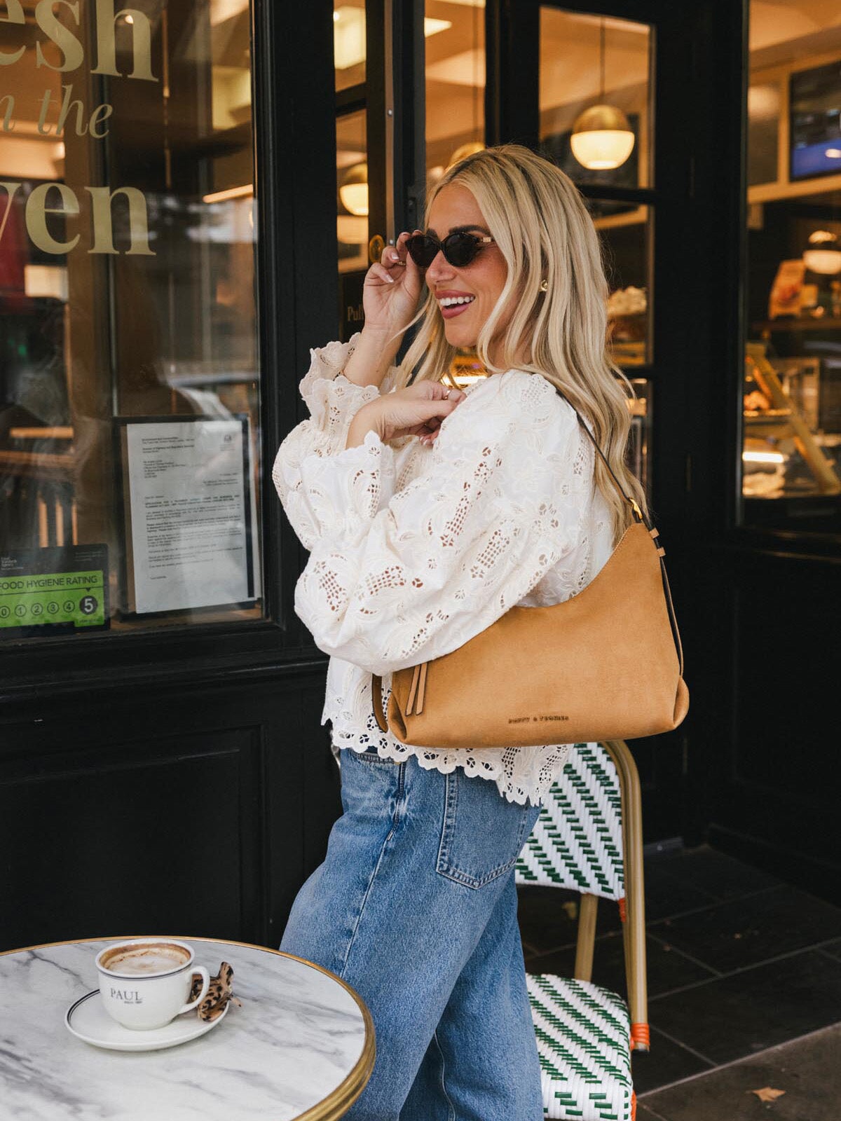 The Sunday Bag Cognac Suede