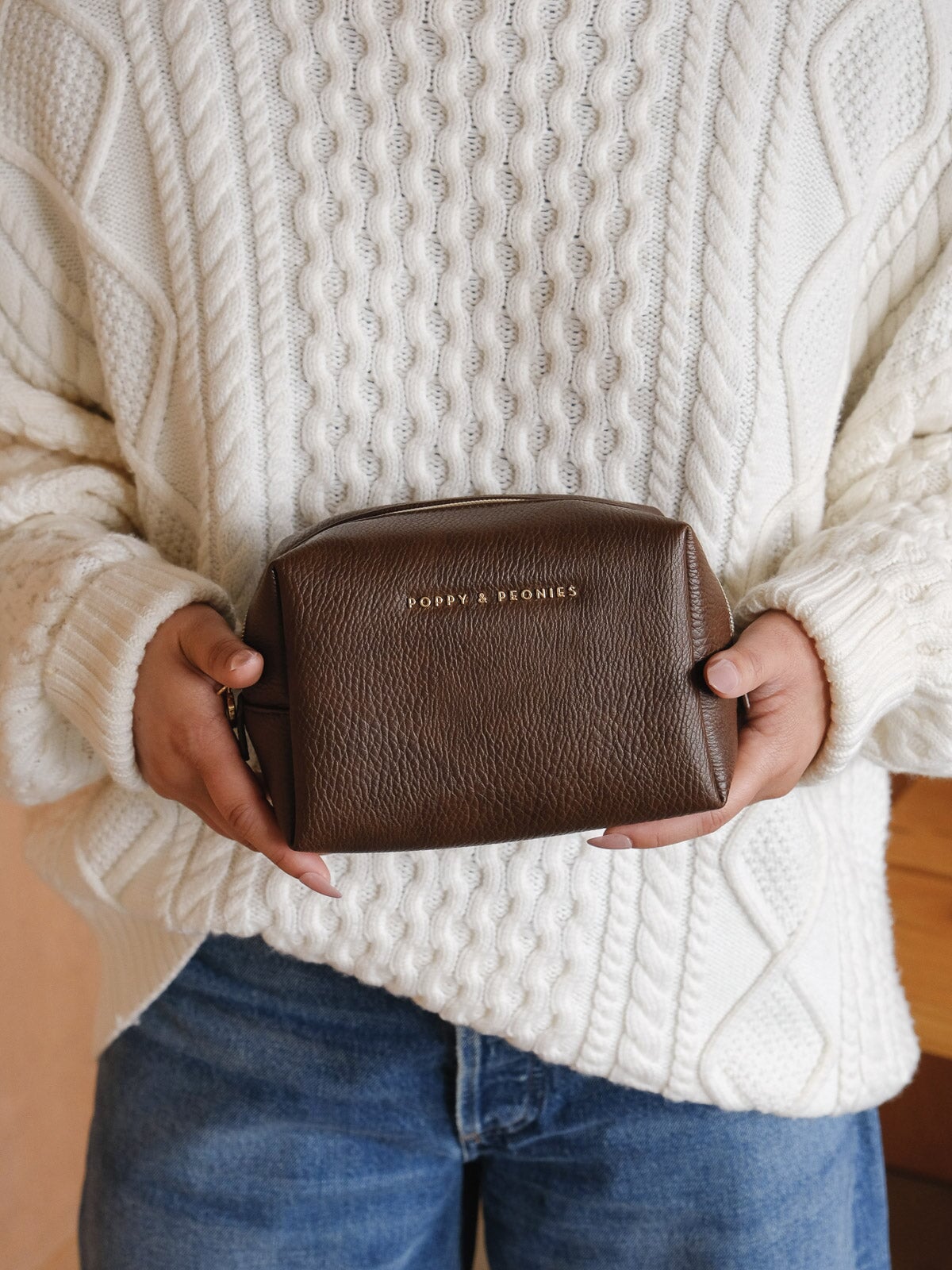 Espresso Cosmetic Case