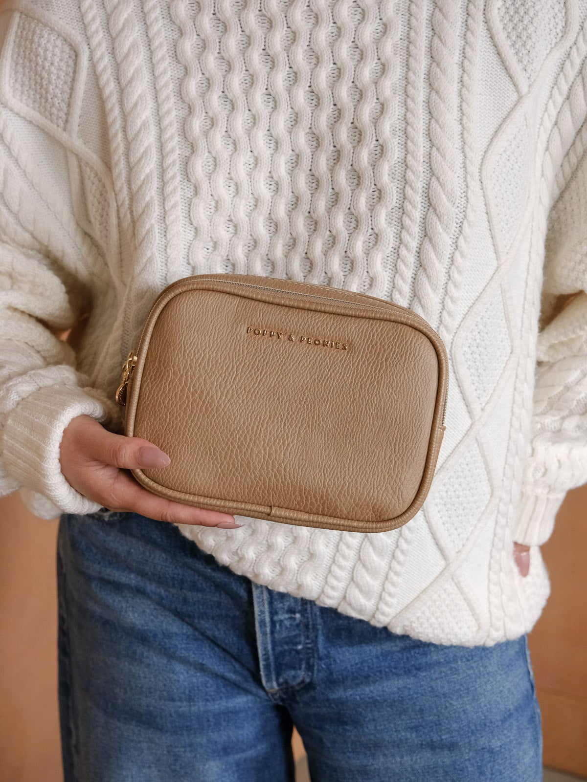 The Split Organizer Taupe
