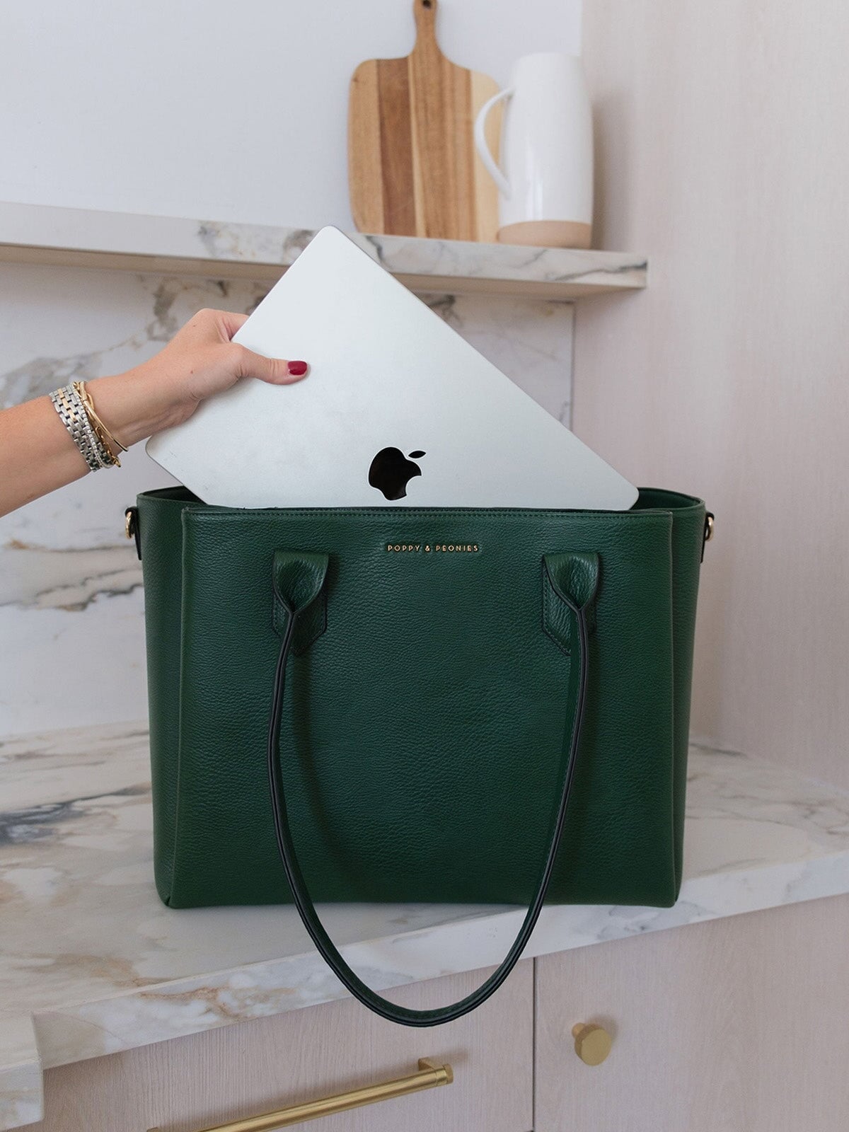 Double Duty Tote Heritage Green