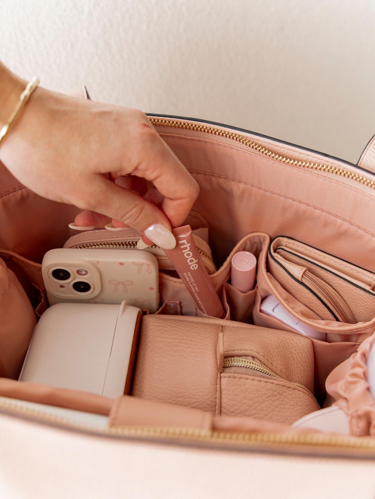 GO-GETTER TOTE cream