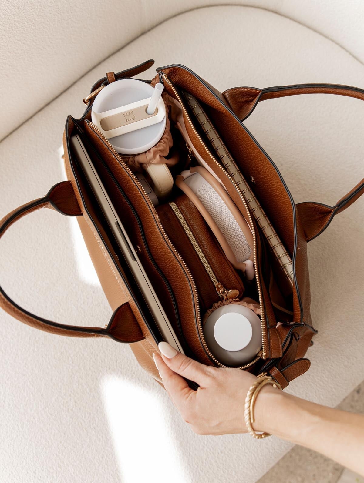 Uptown Tote Chestnut
