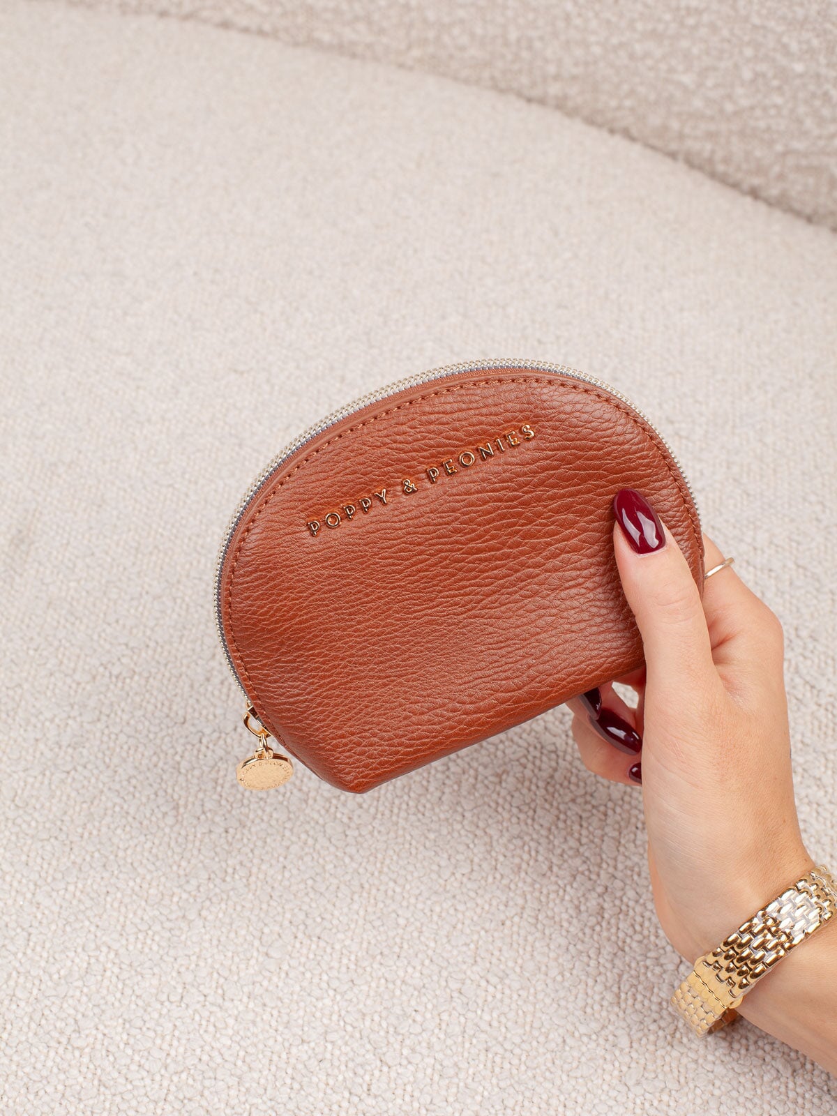 Knot Today Jewelry Case Cognac
