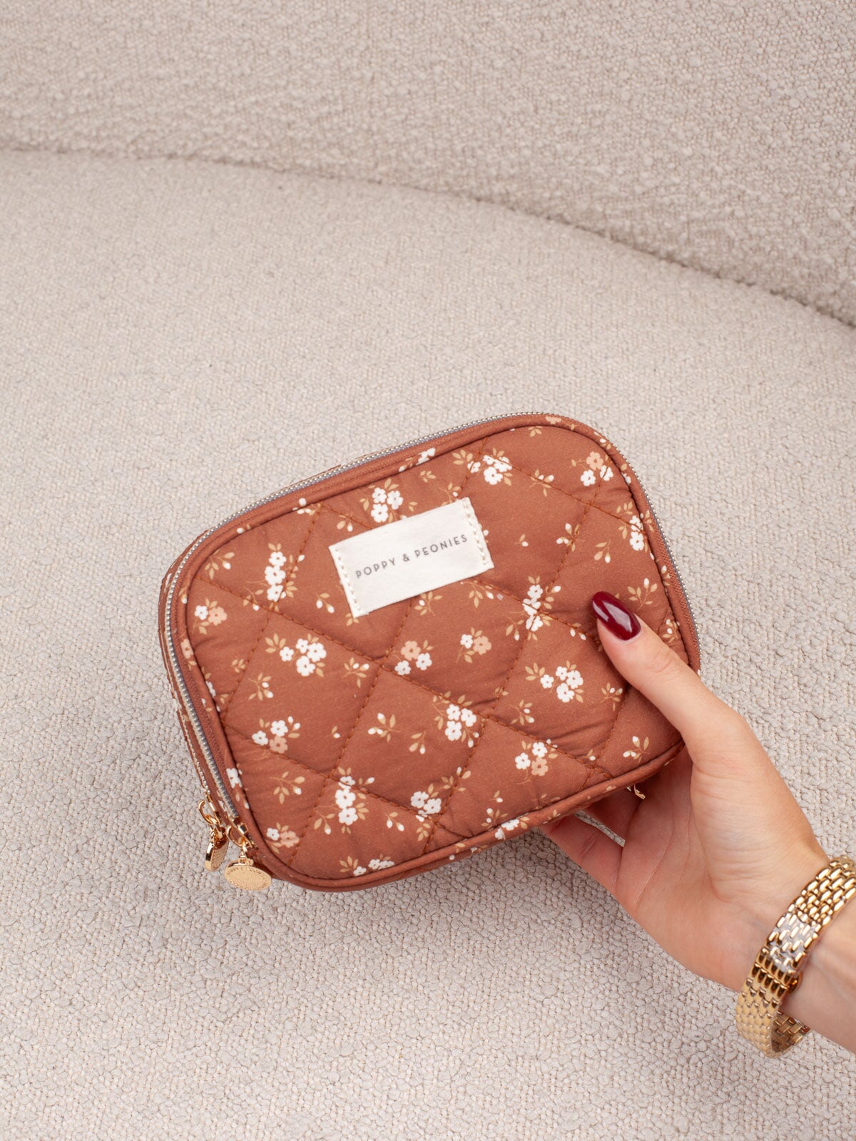 Pretty Connected Case Brown Floral