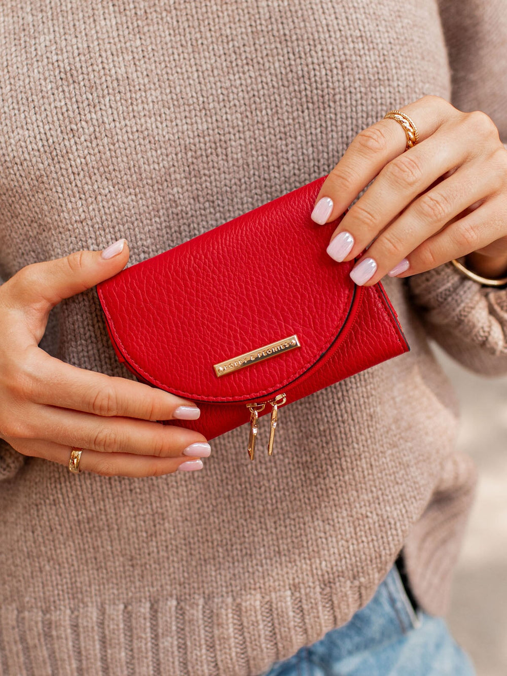 MARGAUX WALLET Red