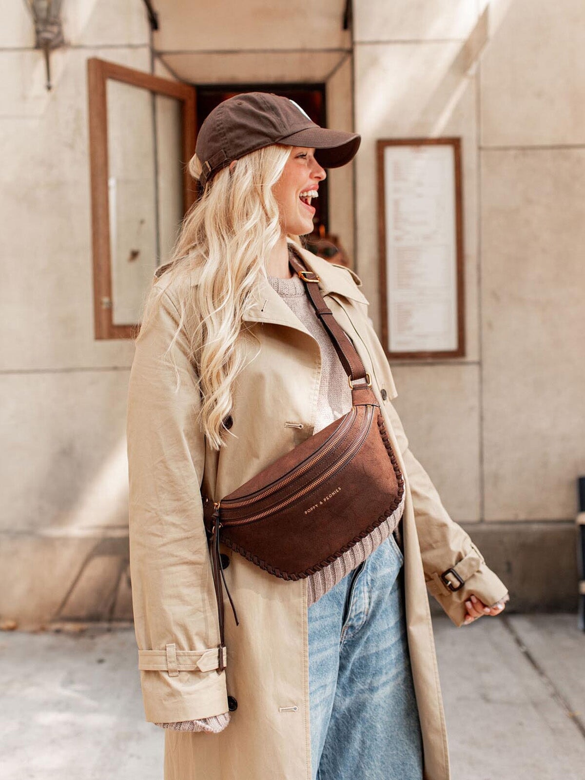 The Desert Crossbody Espresso Suede