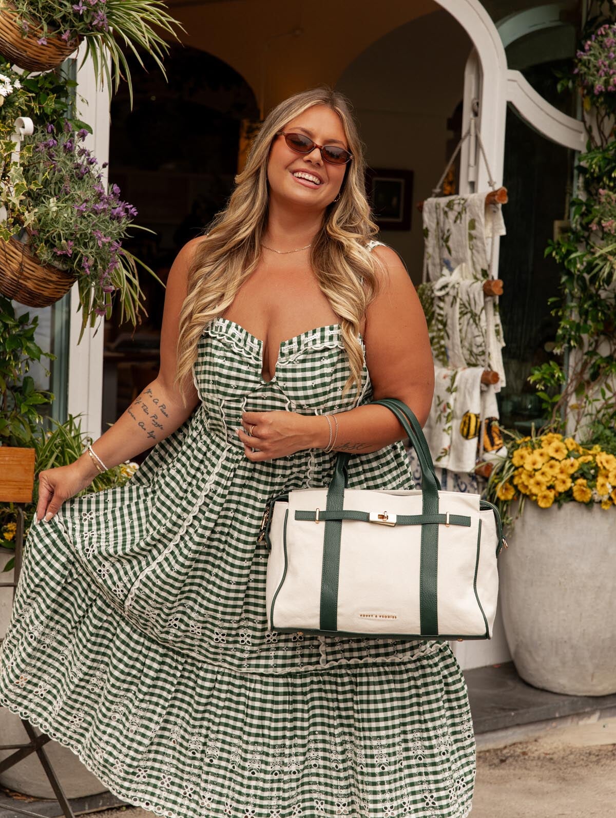 Effortless Tote Heritage Green