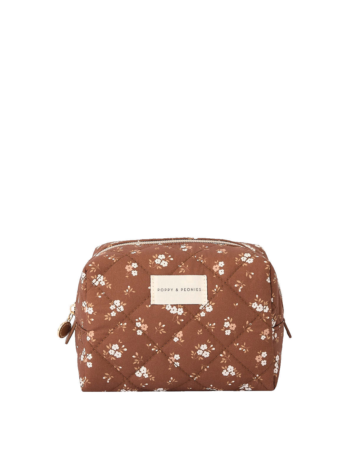 Cosmetic Trio Brown Patchwork