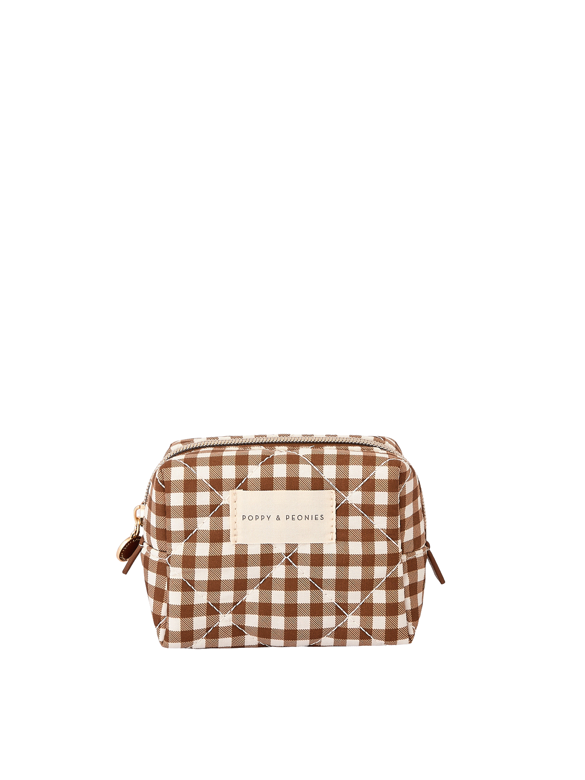 Cosmetic Trio Brown Patchwork