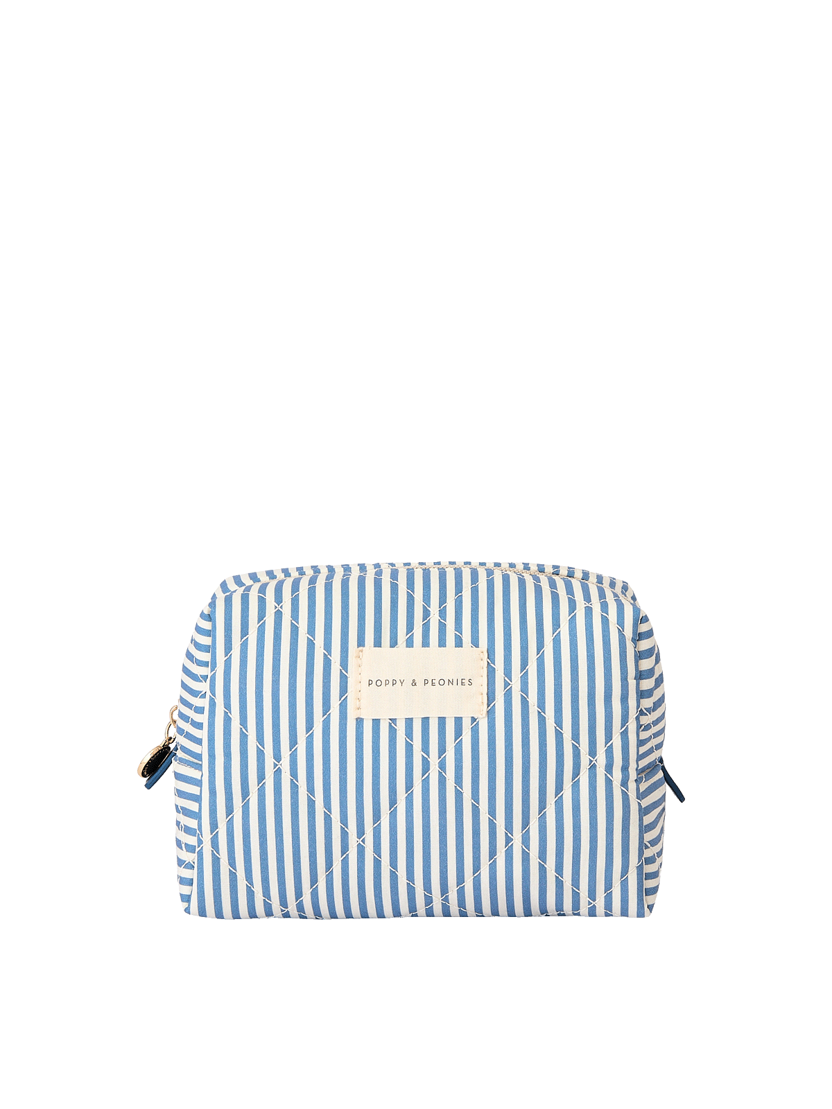 Cosmetic Trio Navy Patchwork