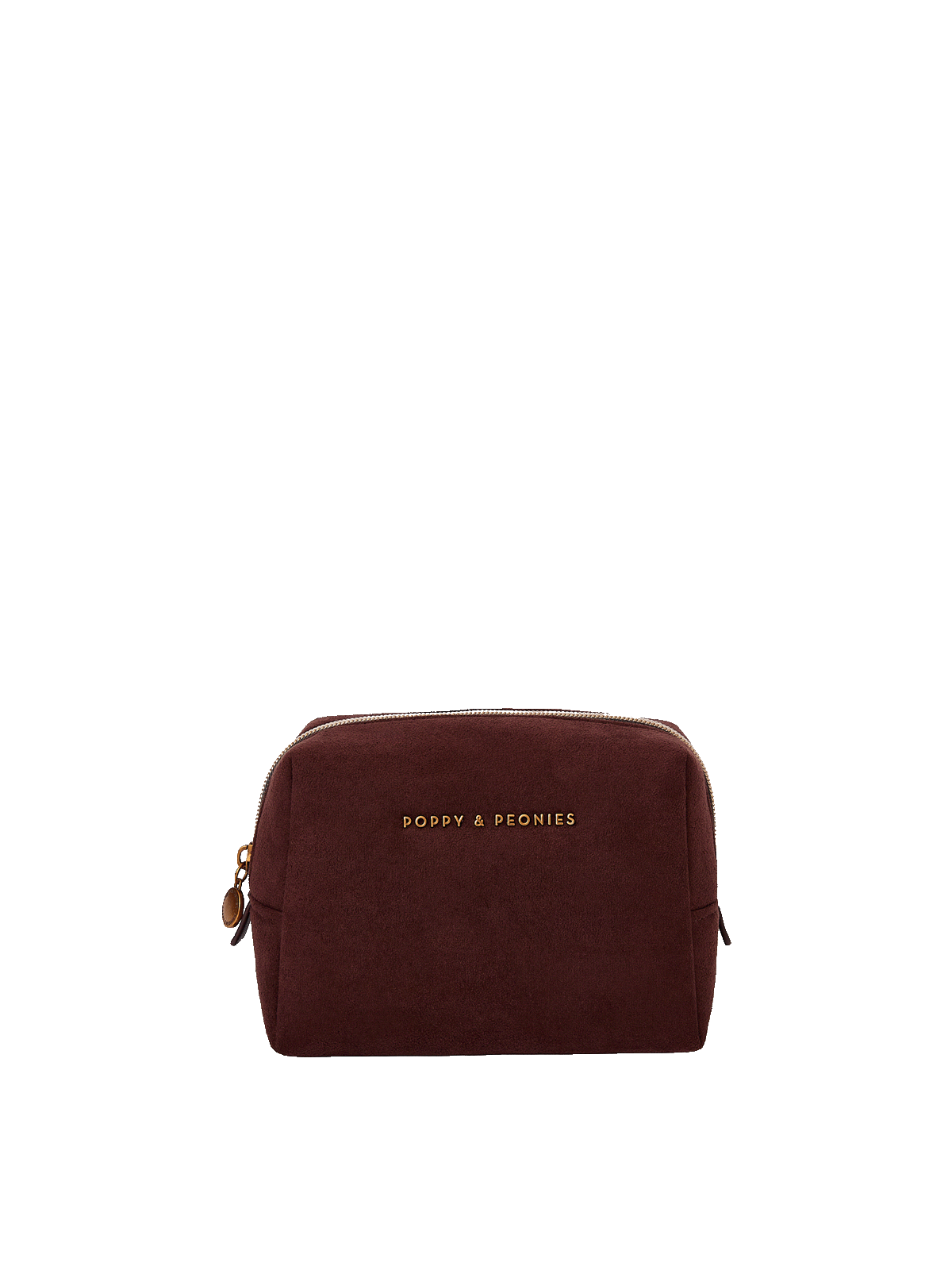 Espresso Suede Cosmetic Case