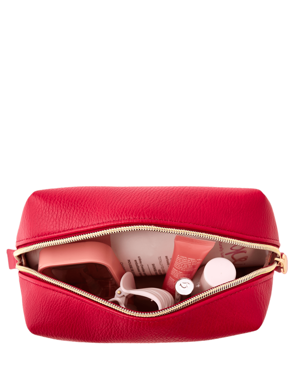 Red Cosmetic Case