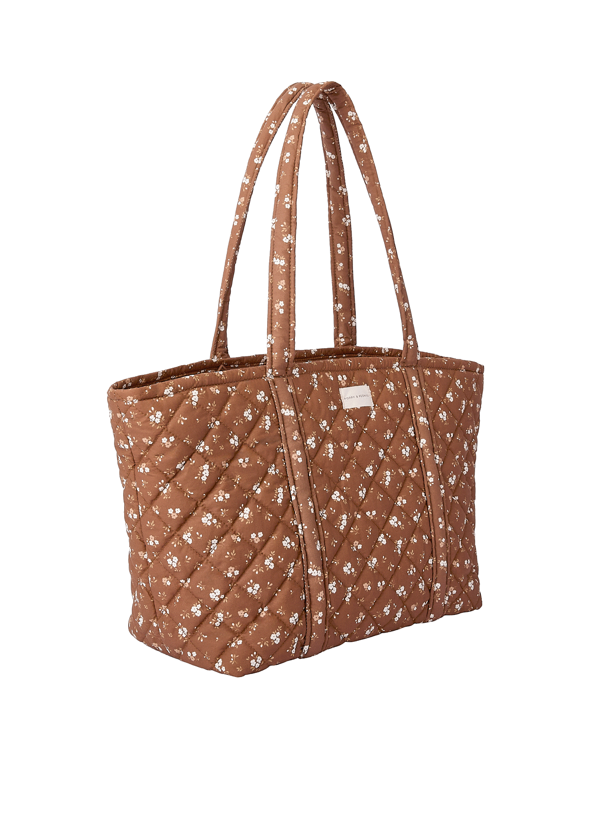 Daydreamer Tote Brown Floral