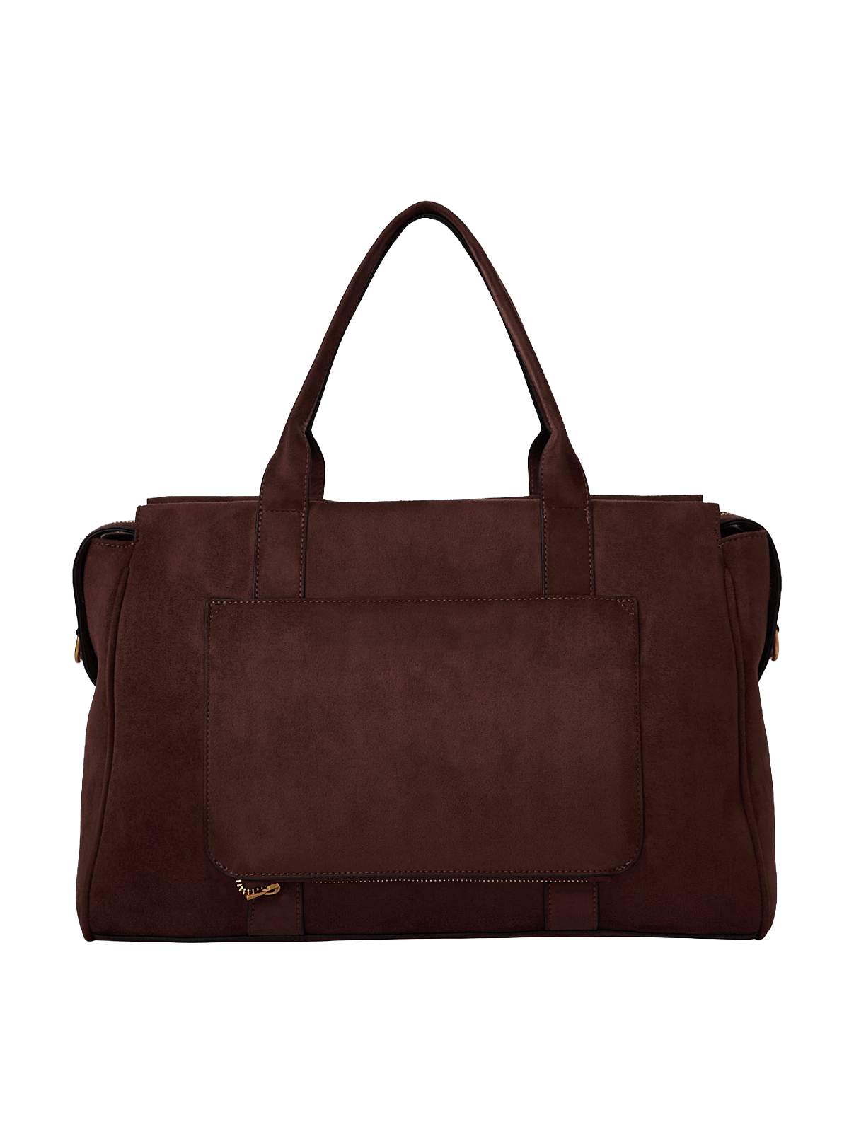 Effortless Tote Espresso Suede