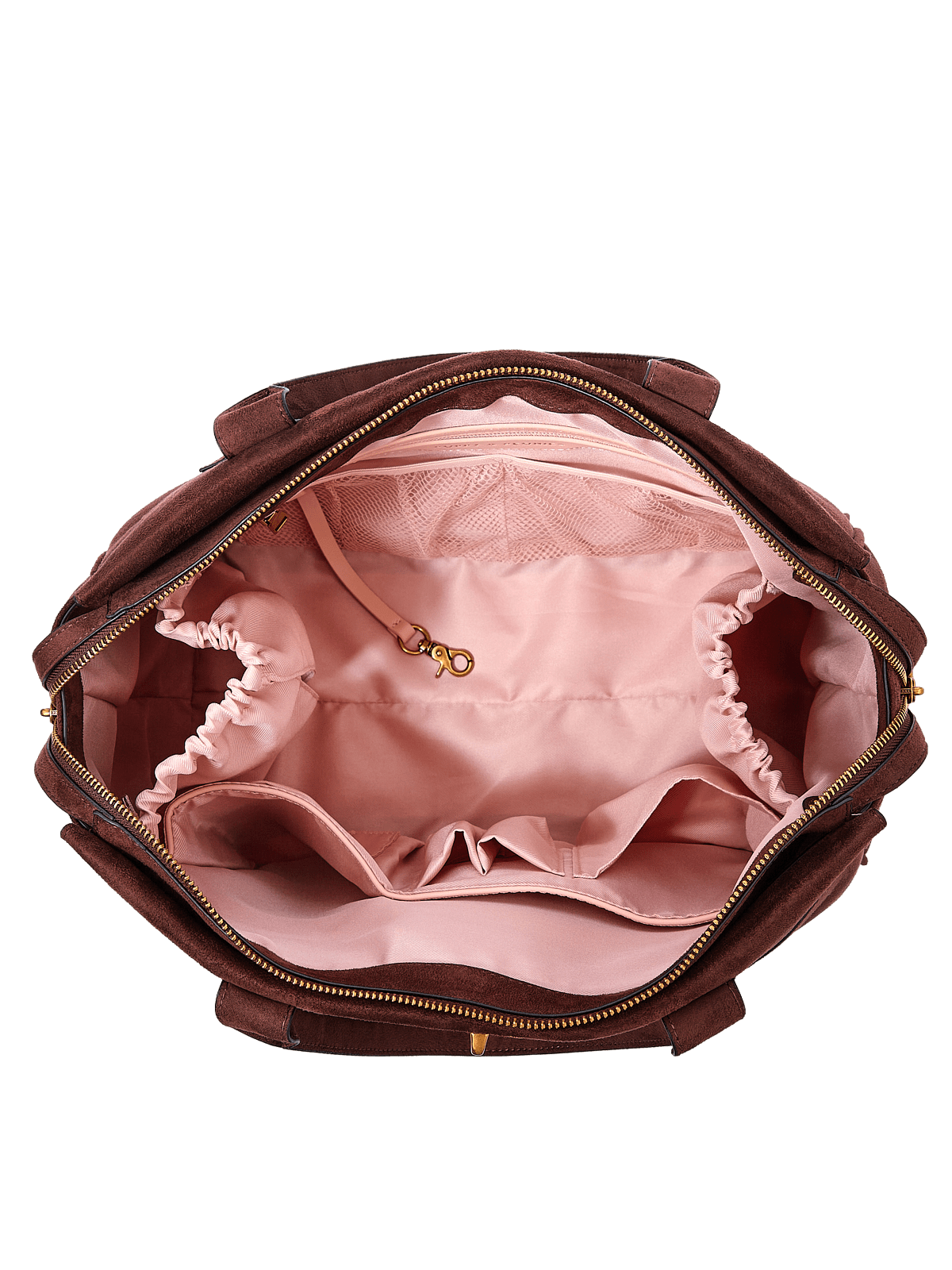 Effortless Tote Espresso Suede