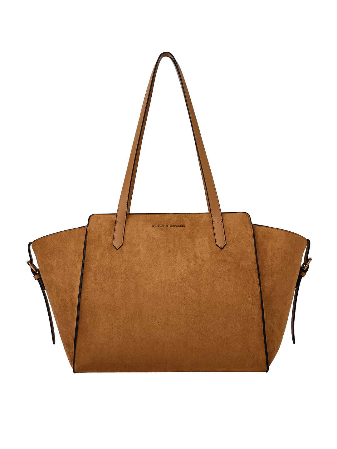 Avenue Tote Cognac Suede