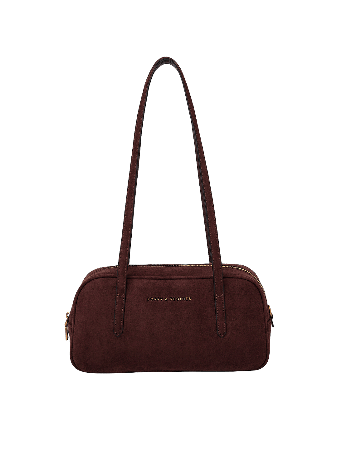 The Friday Satchel Espresso Suede