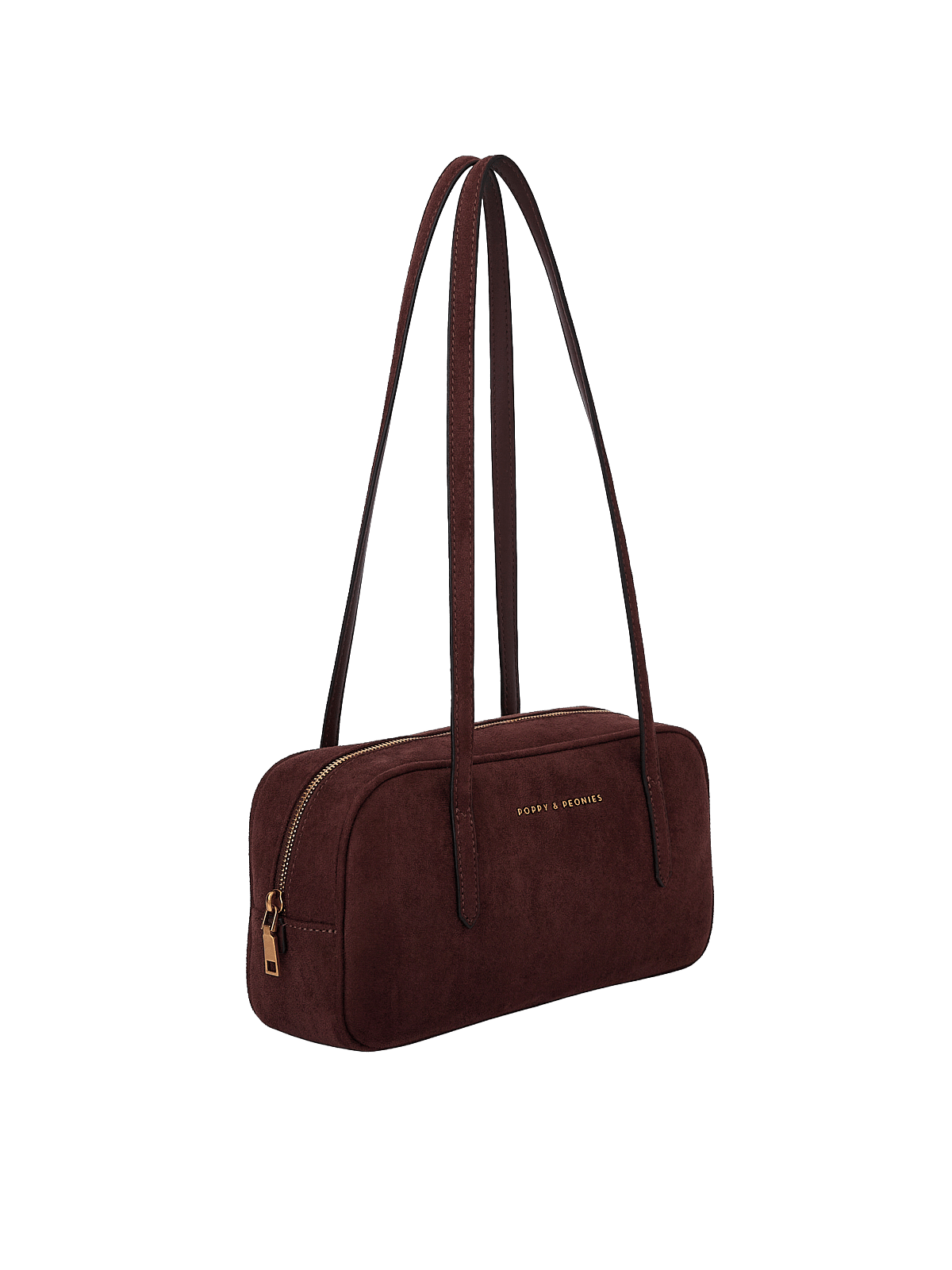 The Friday Satchel Espresso Suede