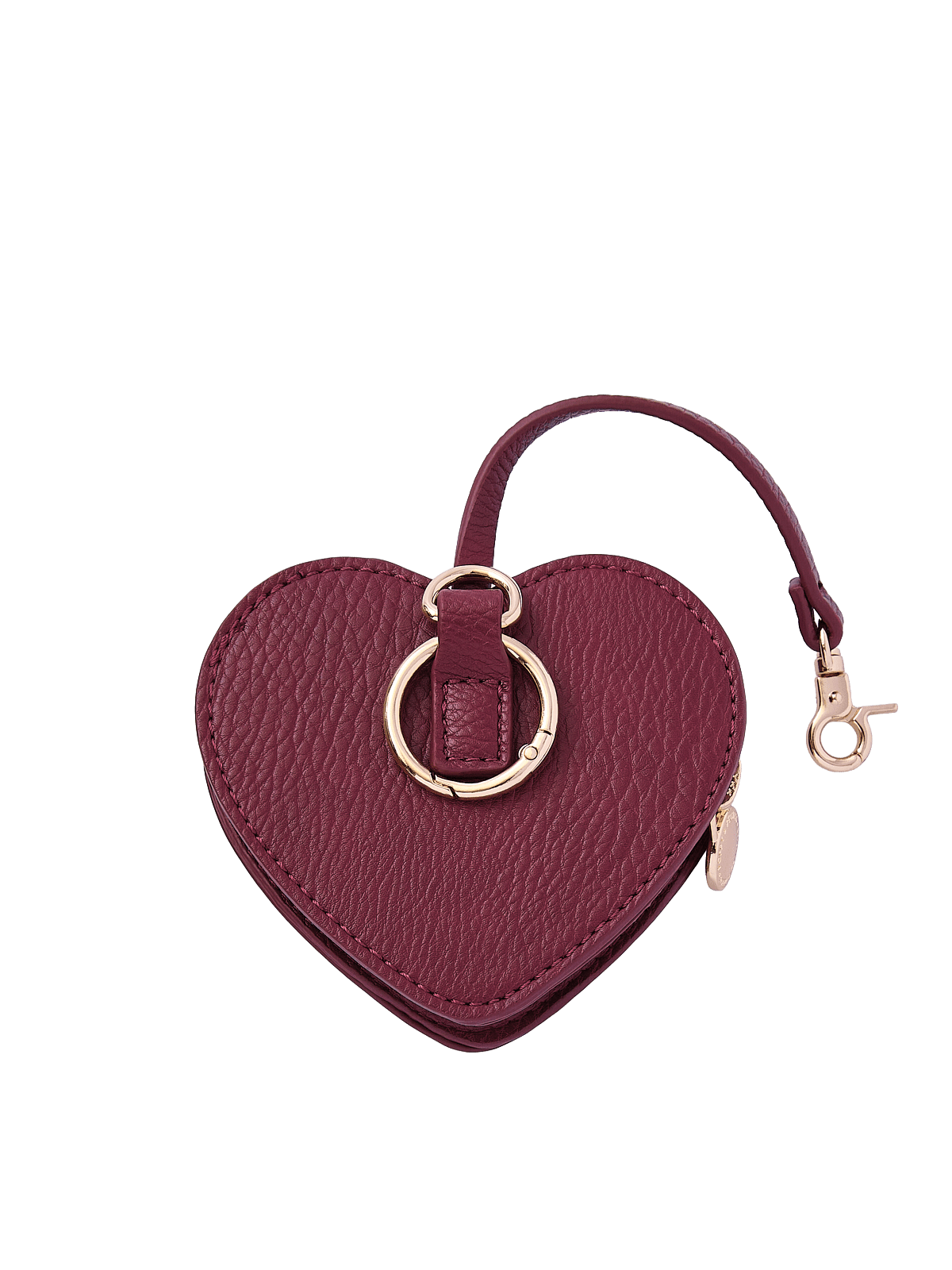 Berry Heart Bag Charm