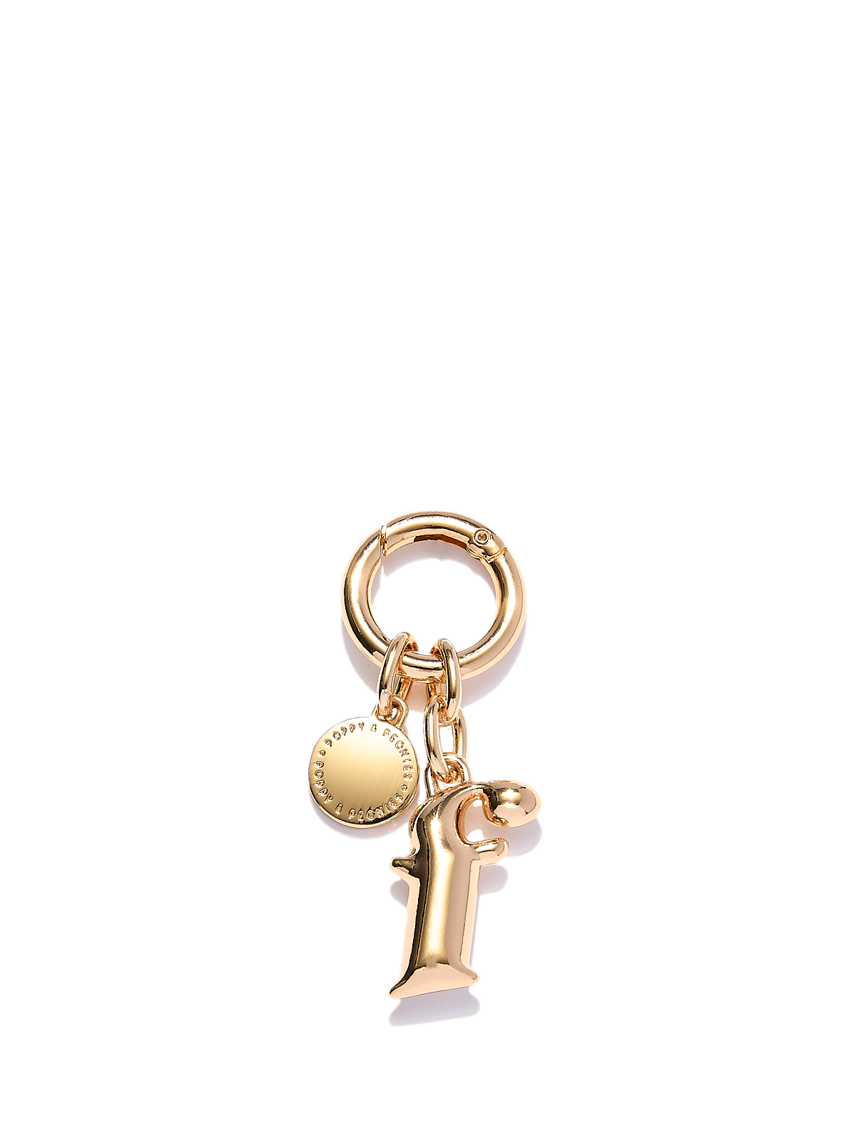 Metal Initial Charms