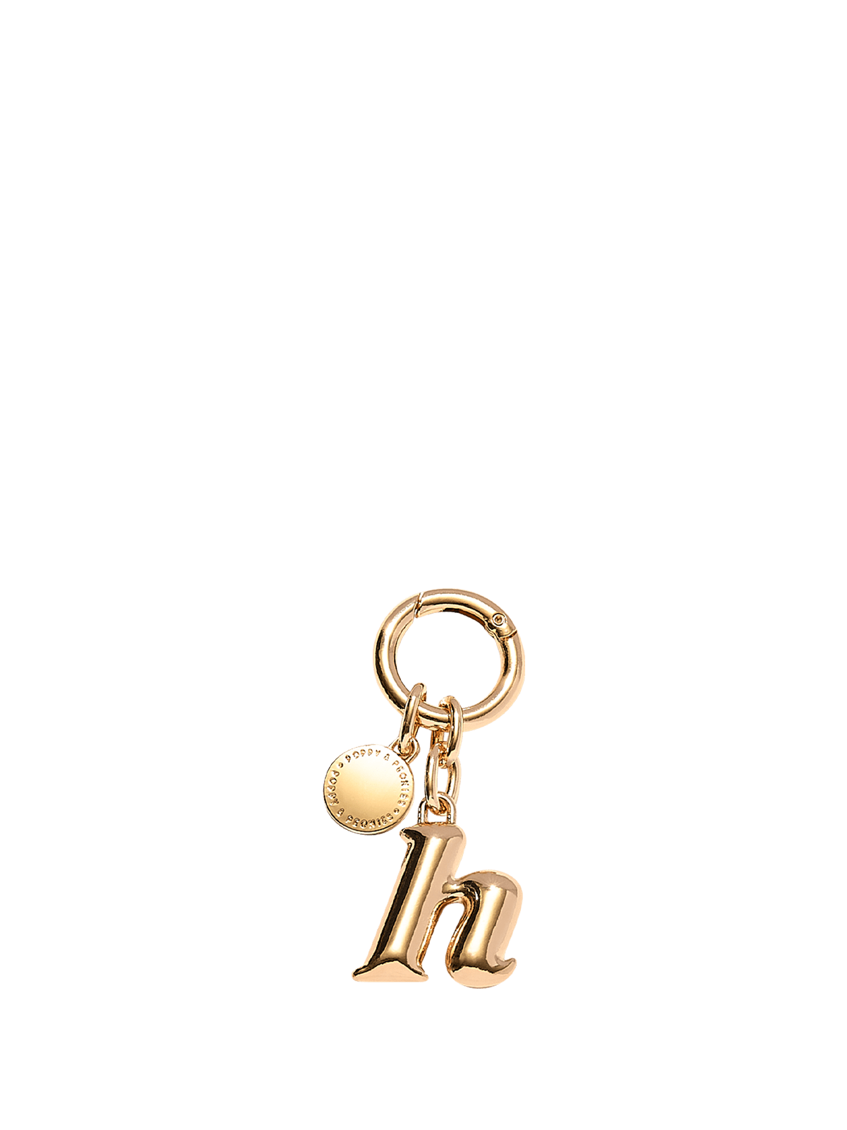 Metal Initial Charms