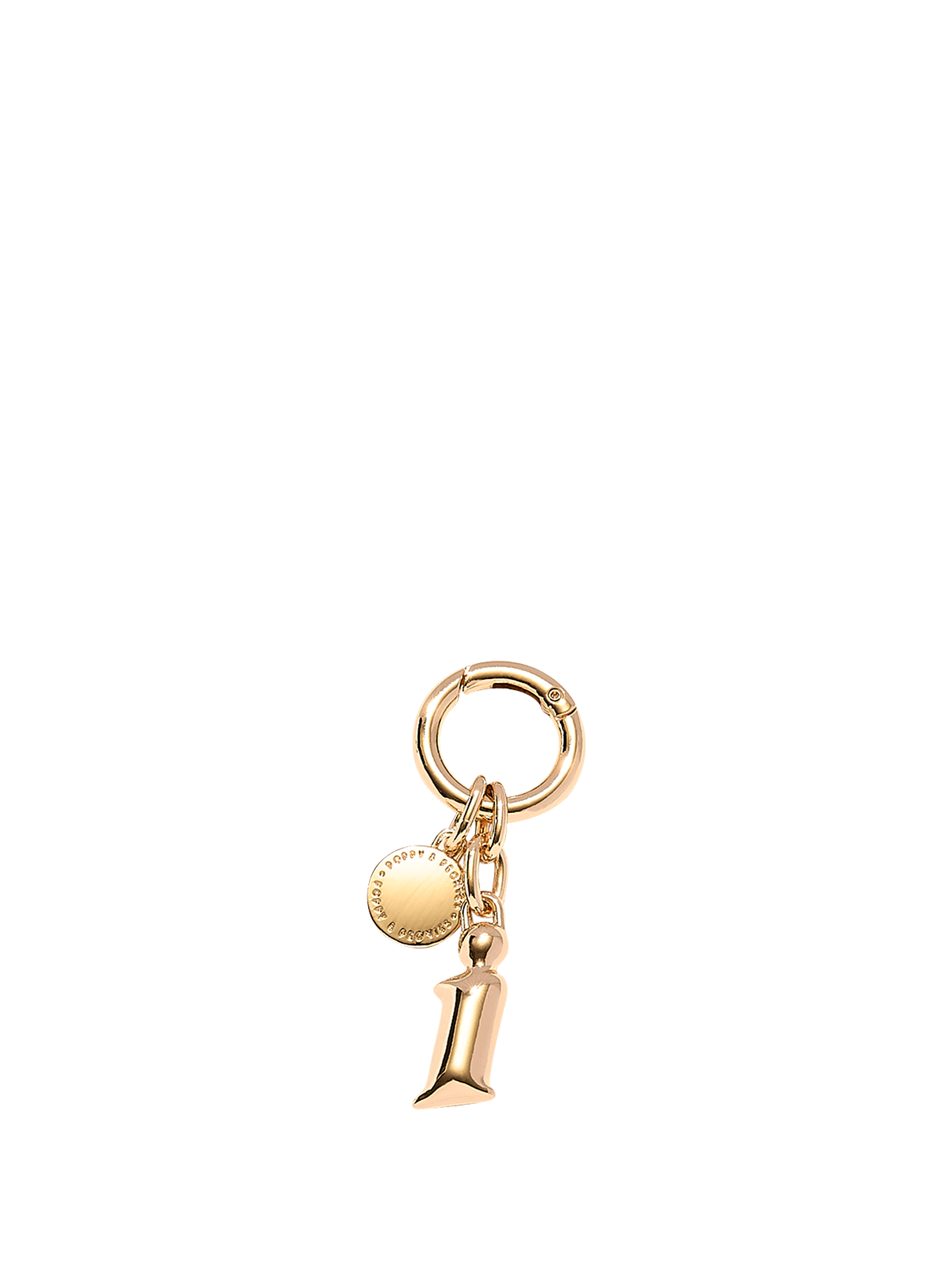 Metal Initial Charms