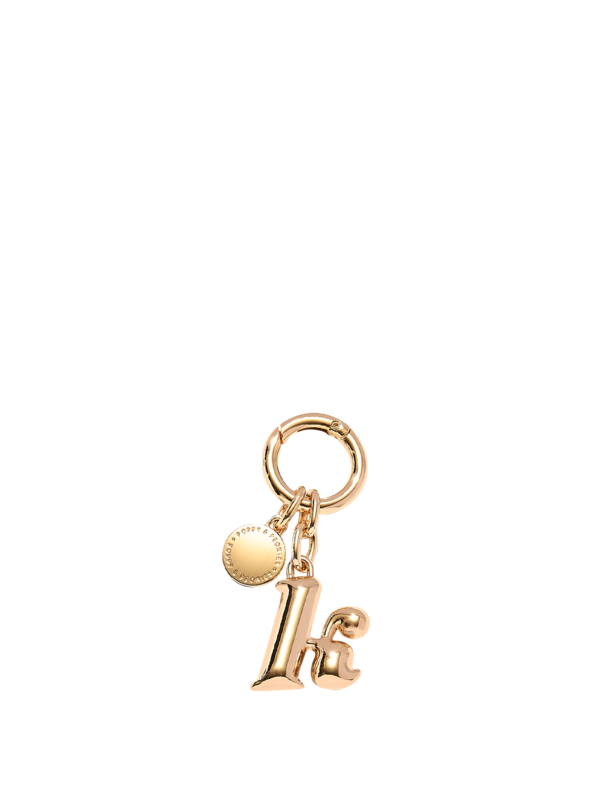 Metal Initial Charms