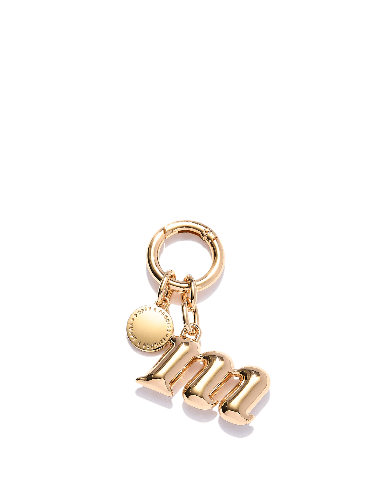 Metal Initial Charms