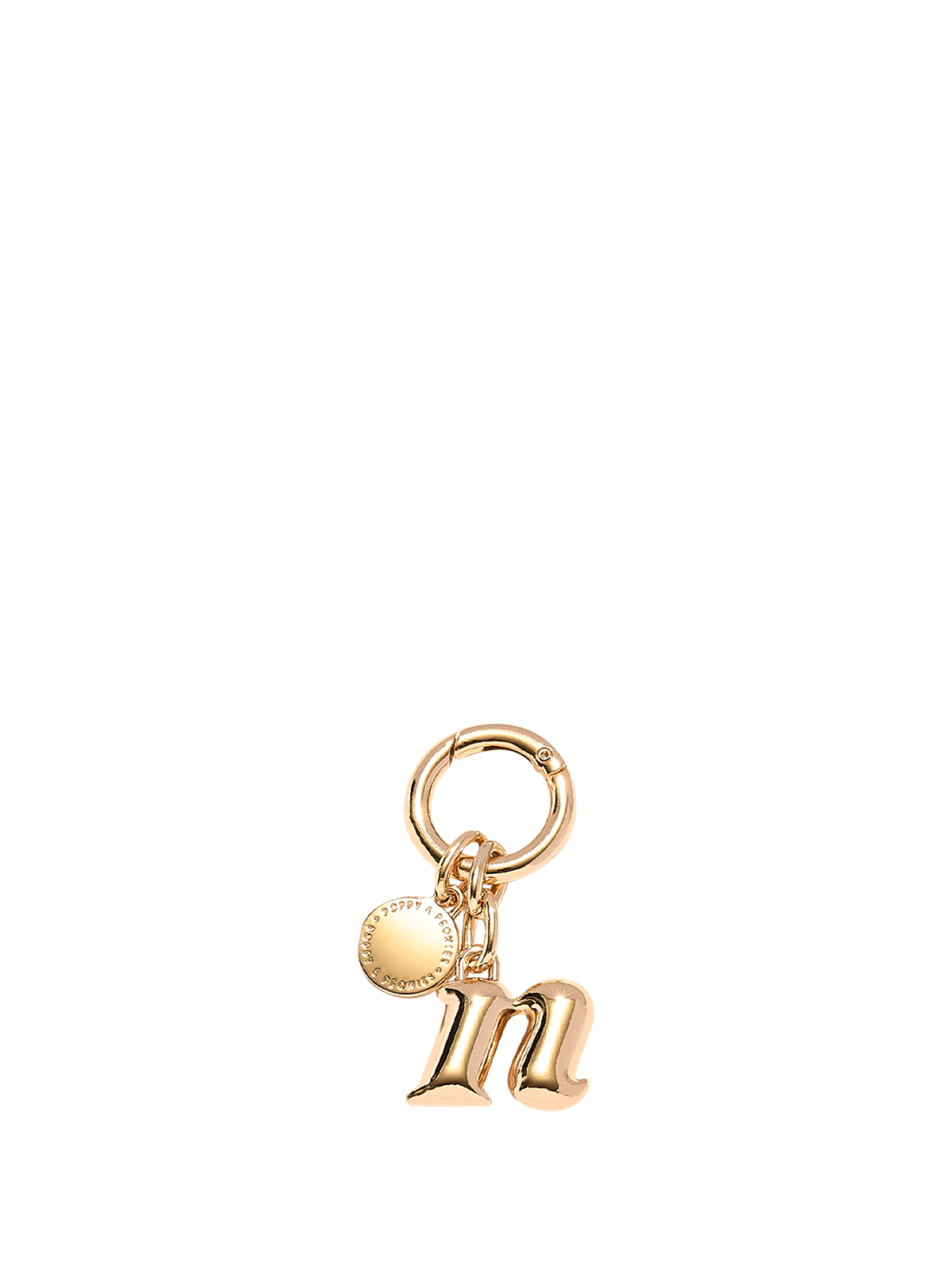Metal Initial Charms