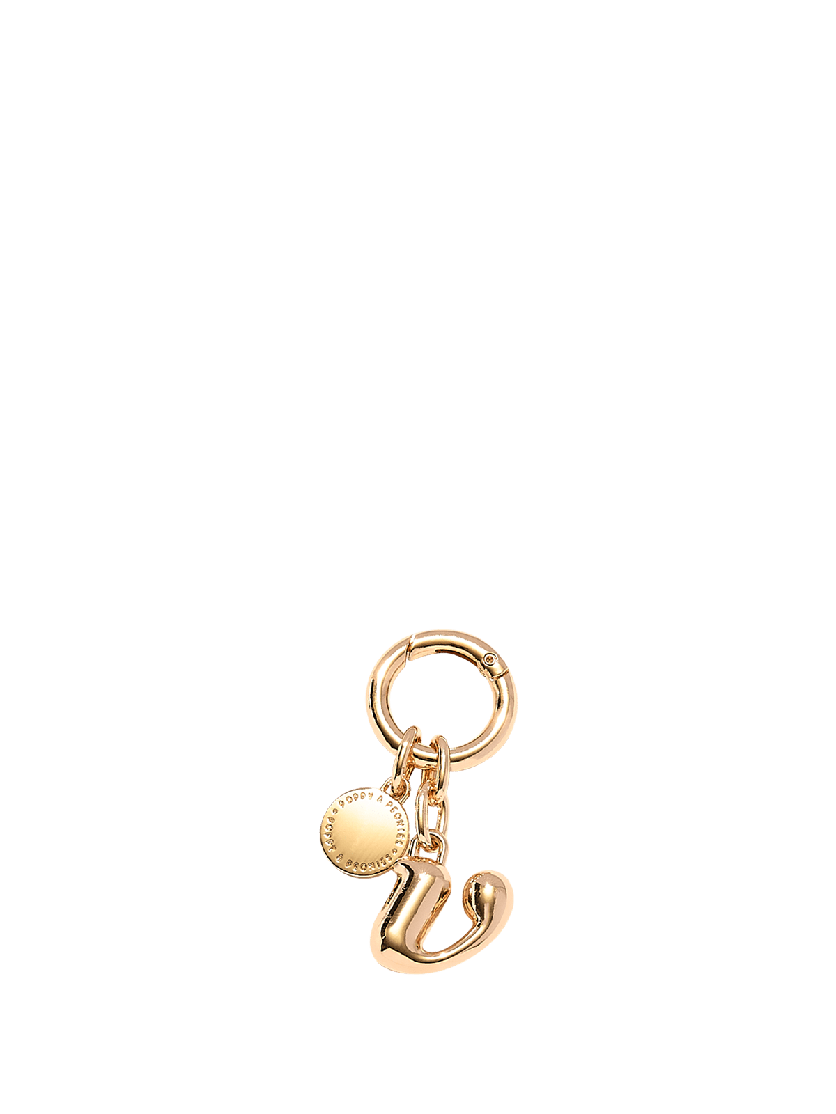 Metal Initial Charms