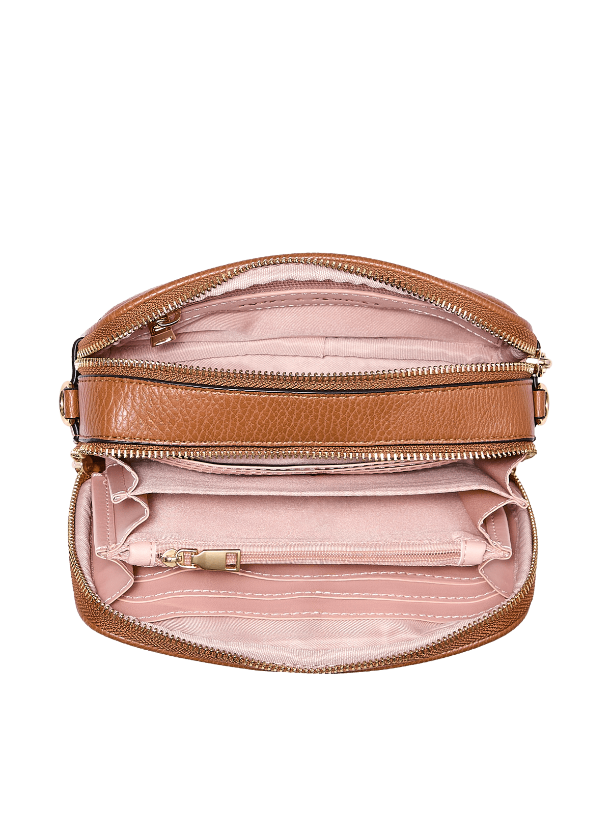 Mini Essential Crossbody Cognac