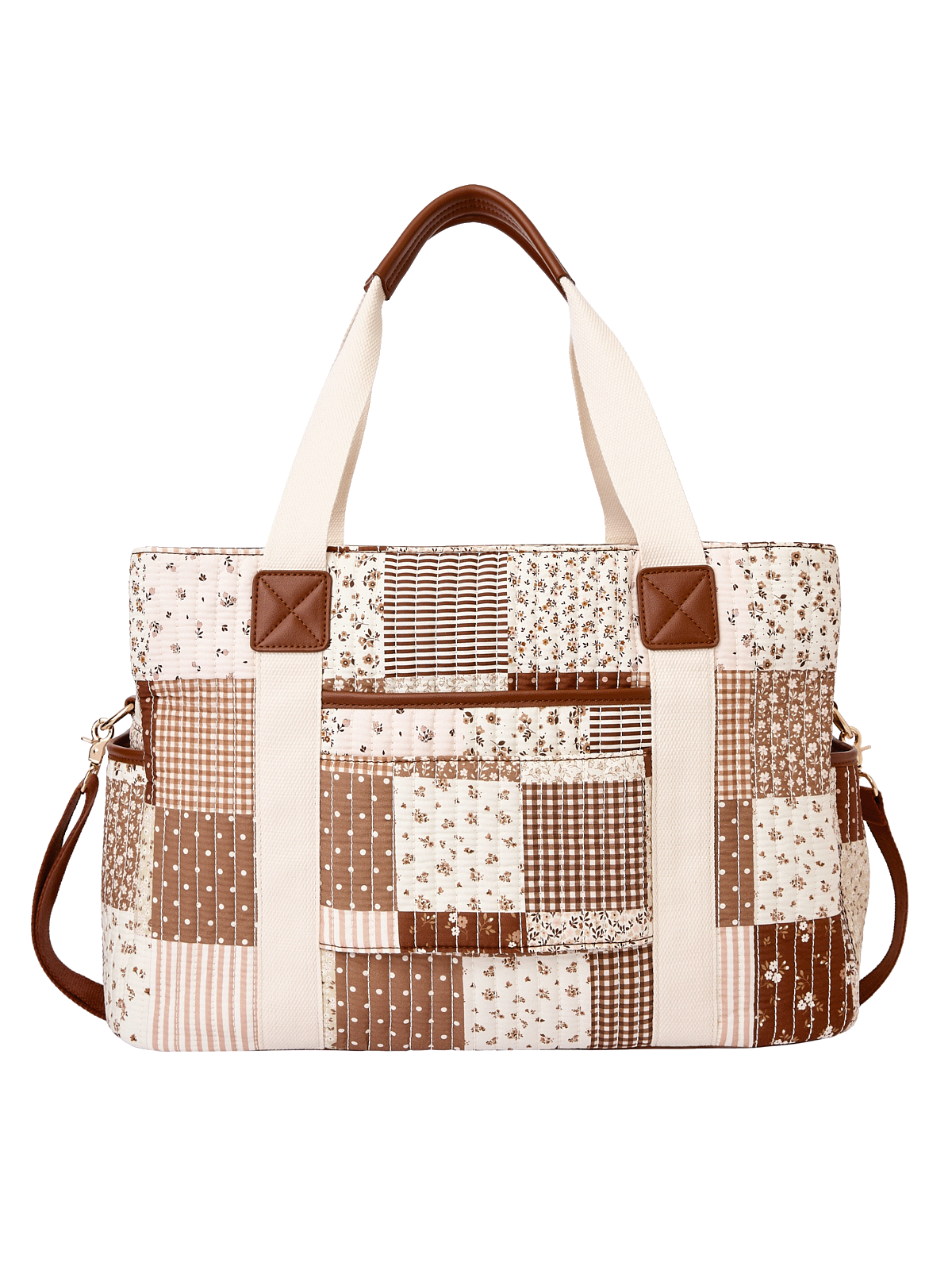 Mini Voyager Brown Patchwork