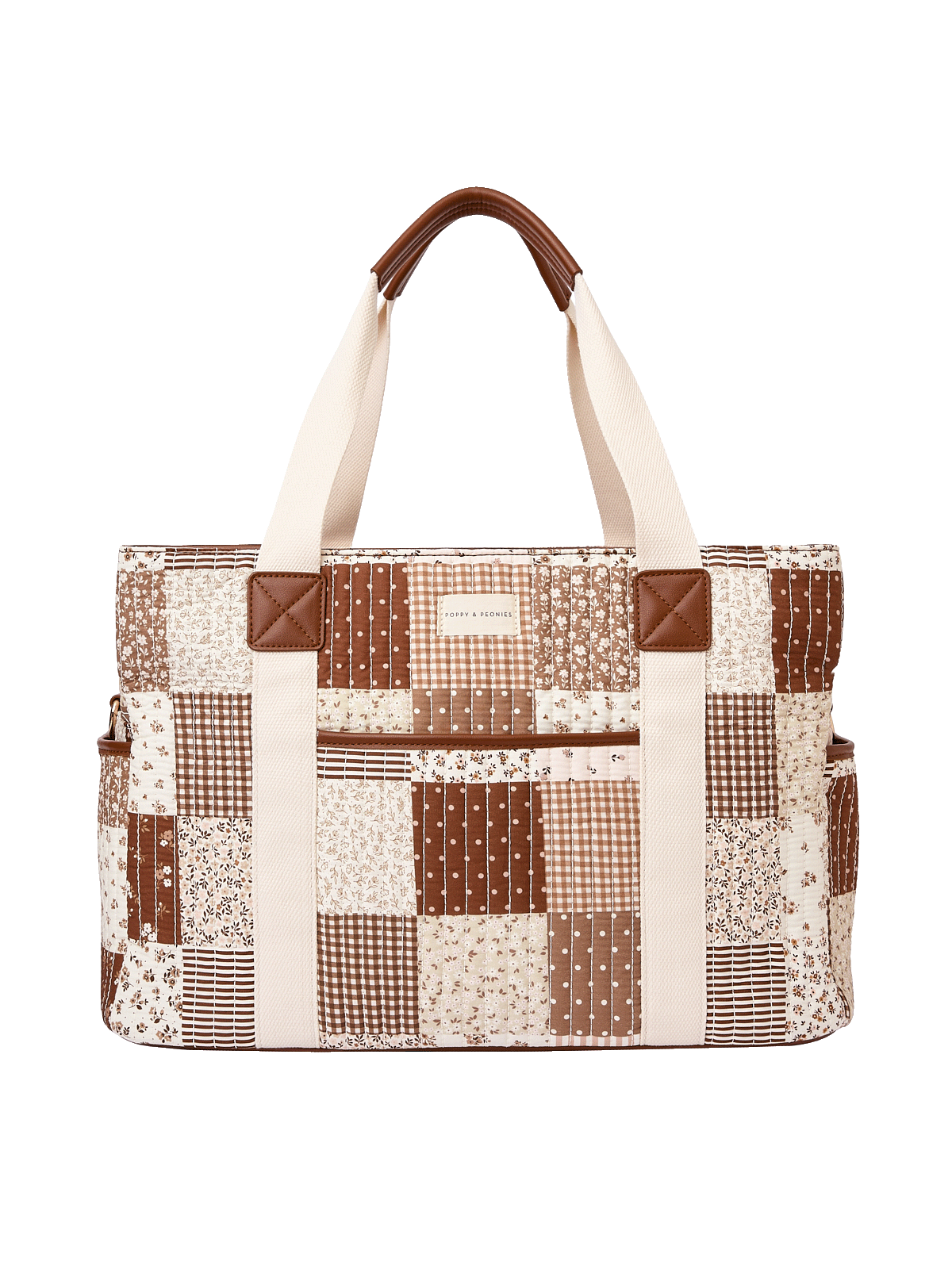 Mini Voyager Brown Patchwork