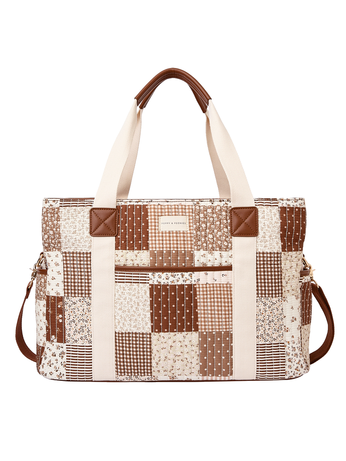 Mini Voyager Brown Patchwork