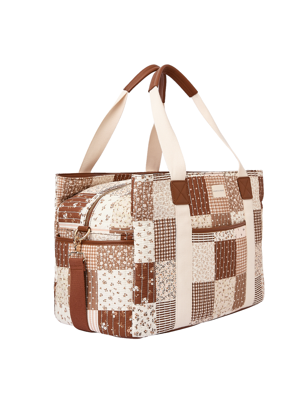 Mini Voyager Brown Patchwork