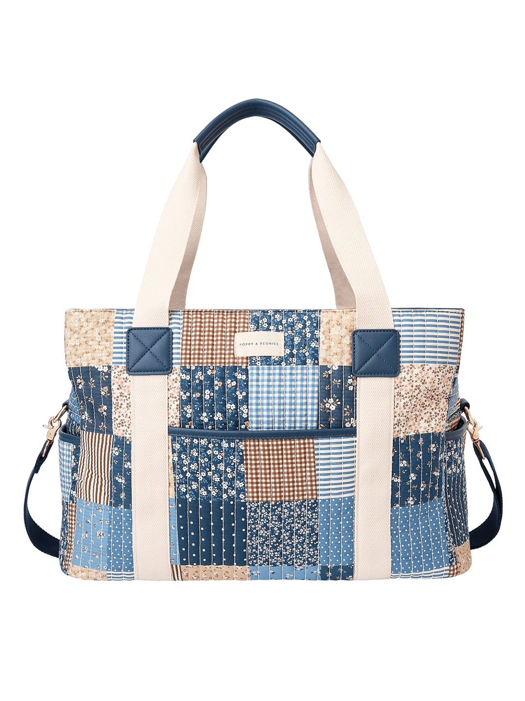 Mini Voyager Navy Patchwork