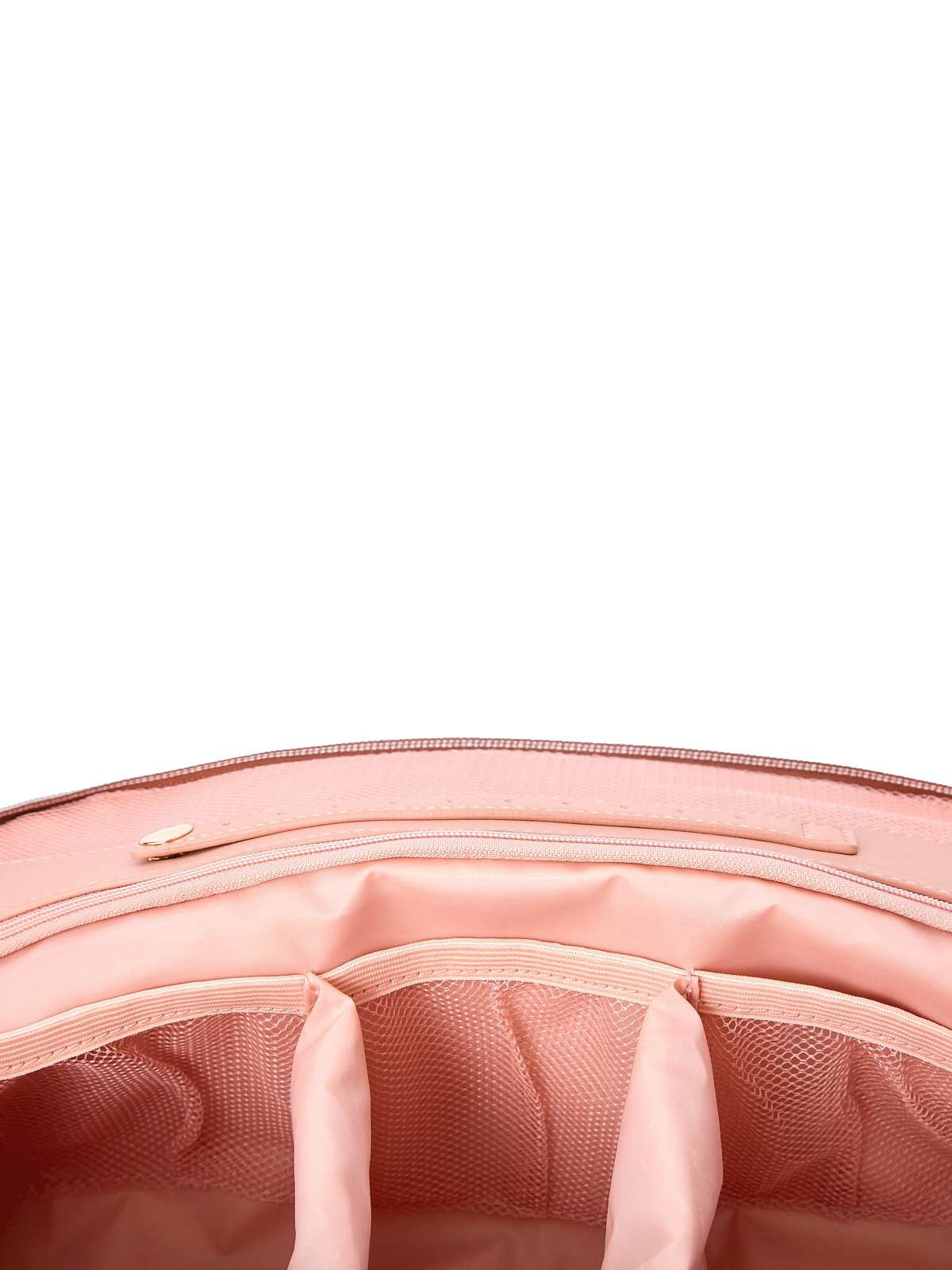 Sitting Pretty Cosmetic Case Brown Floral