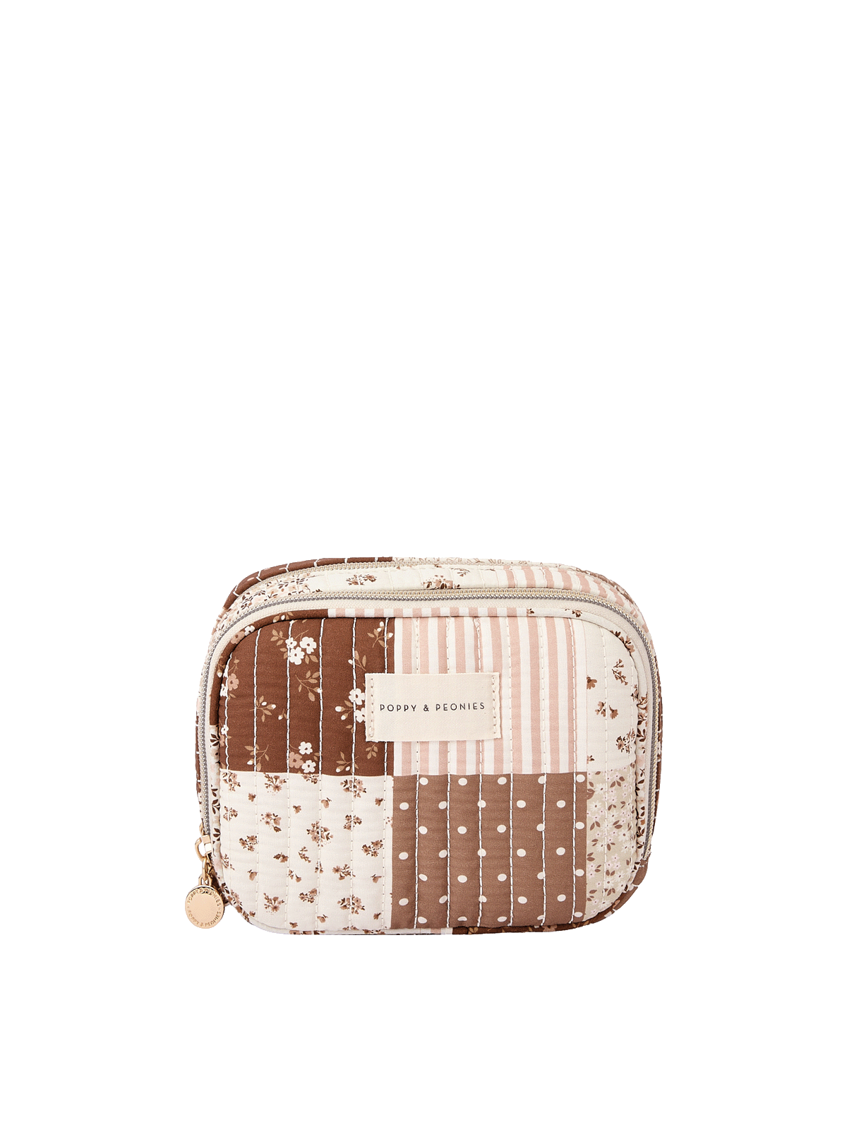 Pretty Connected Case Brown Patchwork