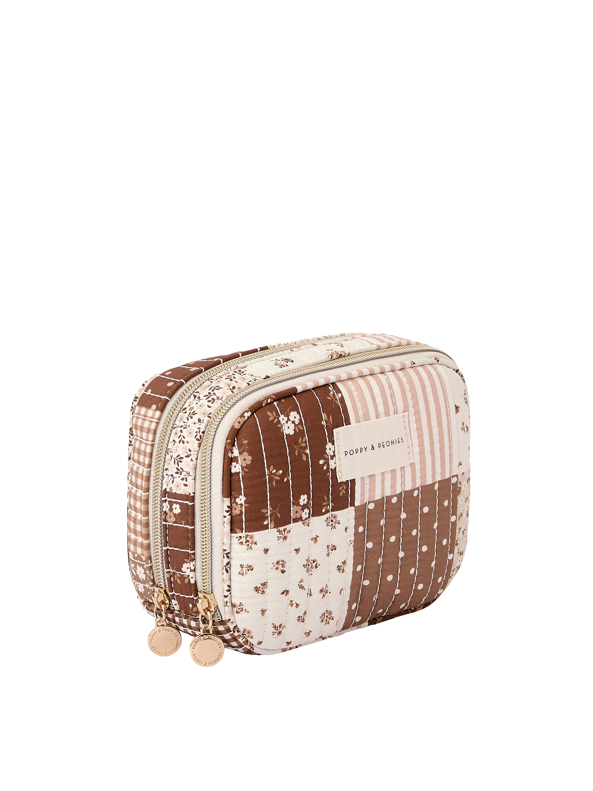 Pretty Connected Case Brown Patchwork