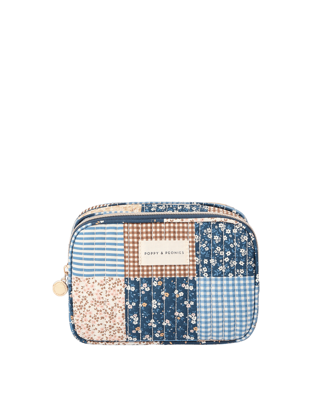 The Split Organizer Navy Patchwork