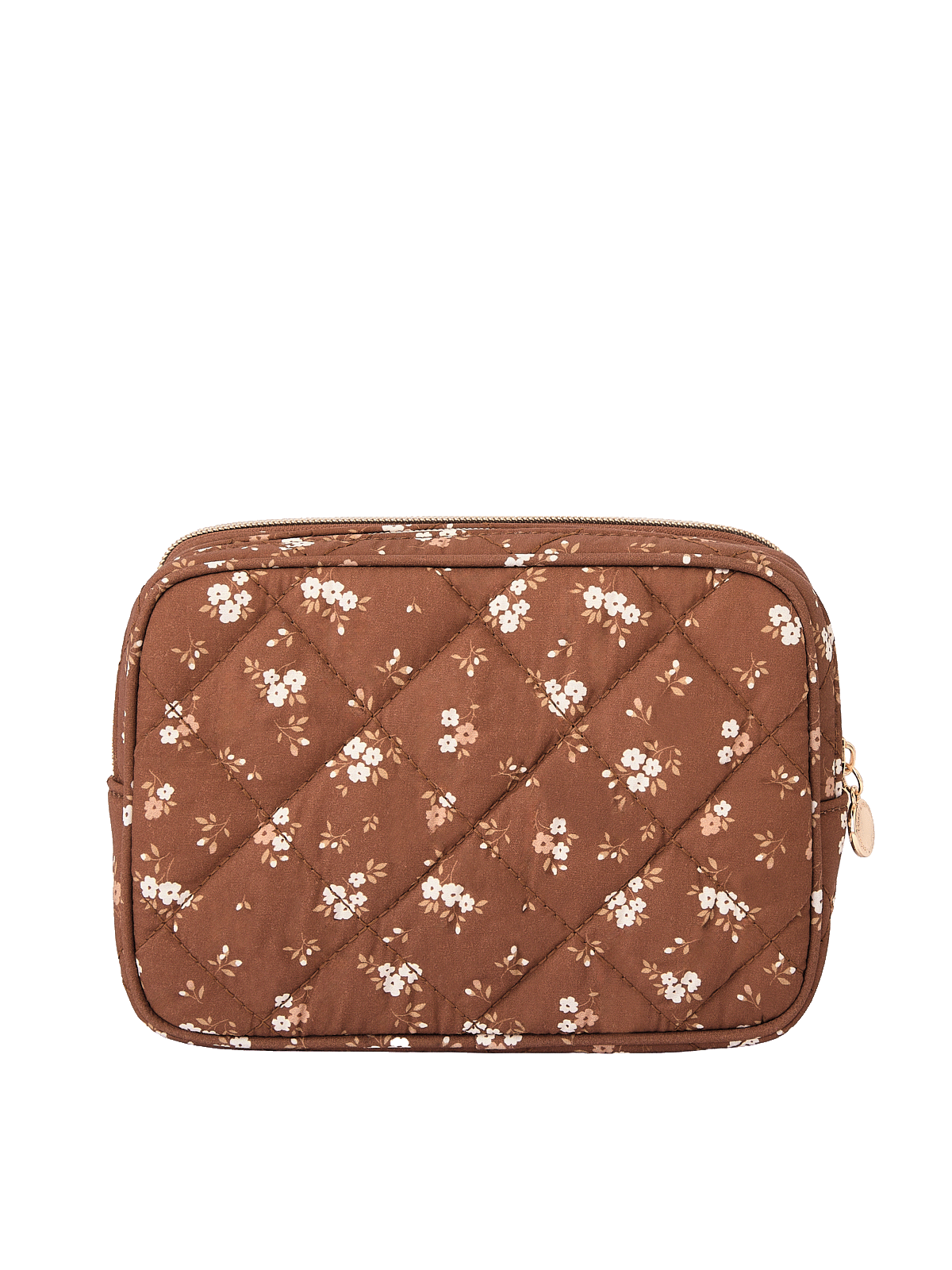 The Split Organizer Brown Floral