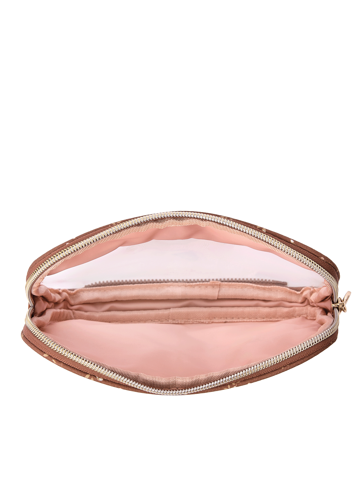 The Split Organizer Brown Floral