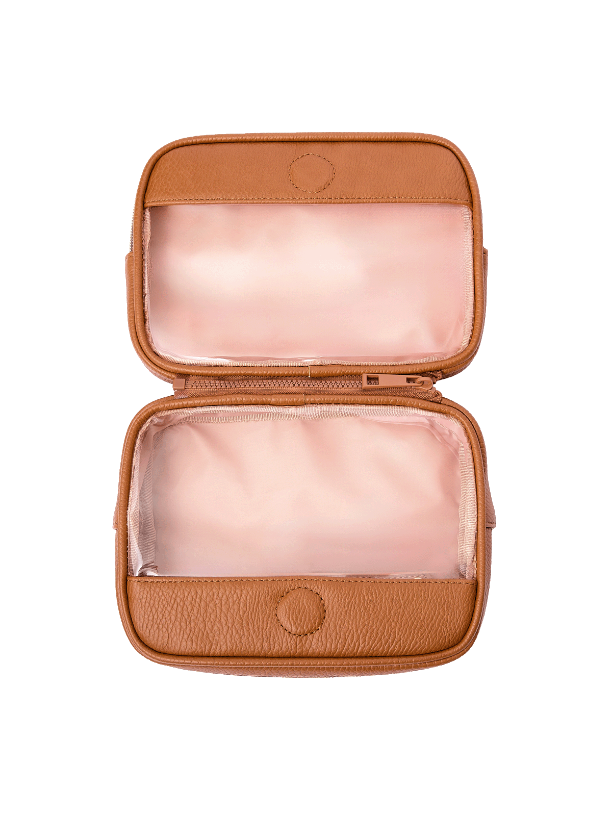 The Split Organizer Cognac