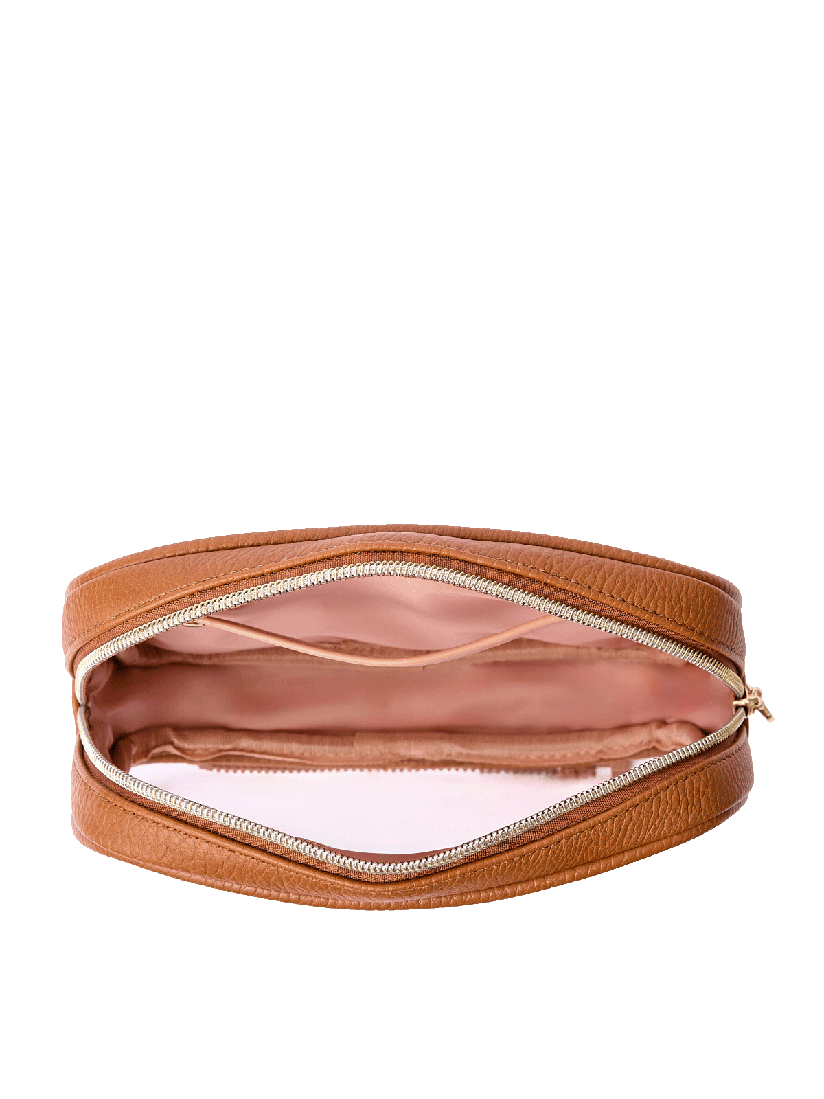 The Split Organizer Cognac