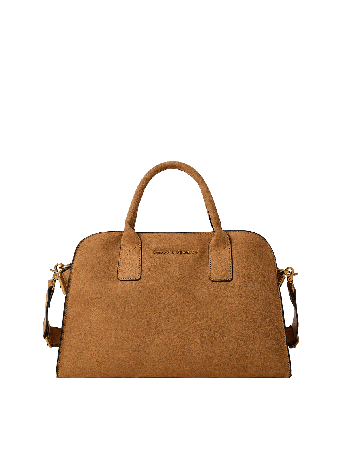 Mini Uptown Tote Cognac Suede