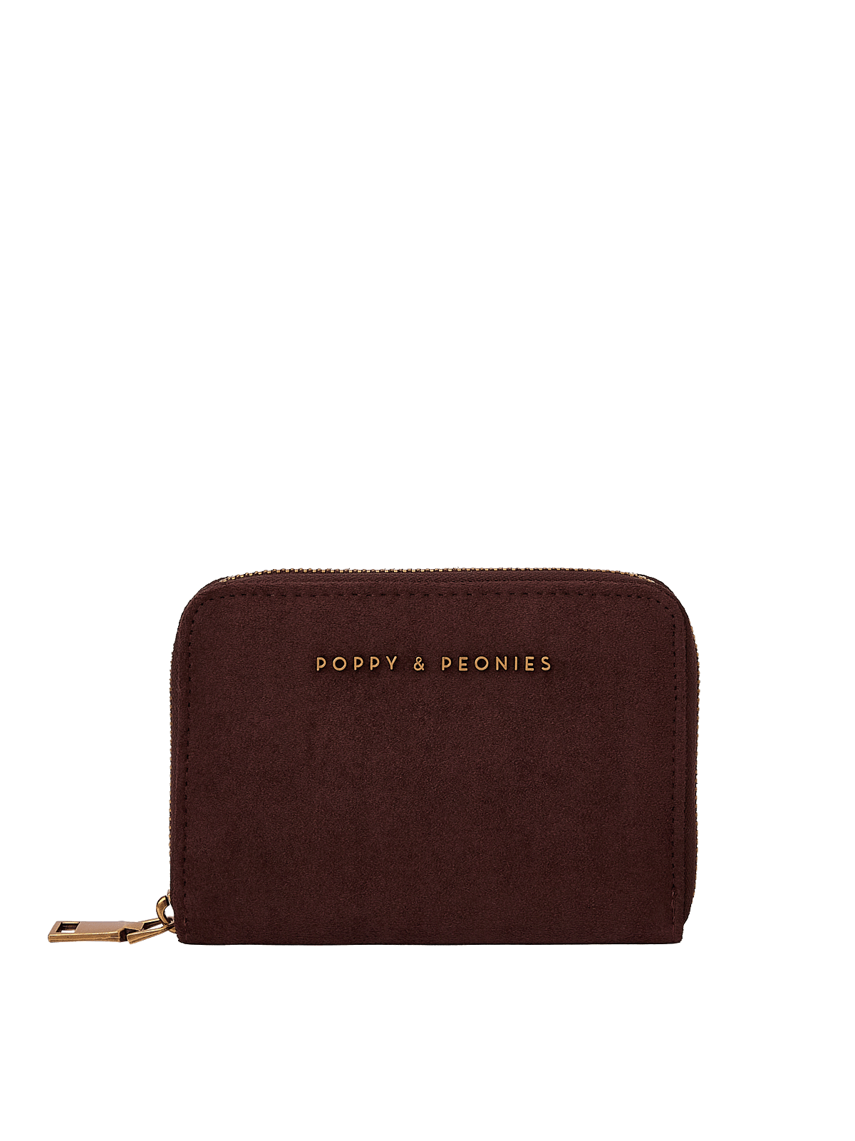 The Grab and Go Wallet Espresso Suede